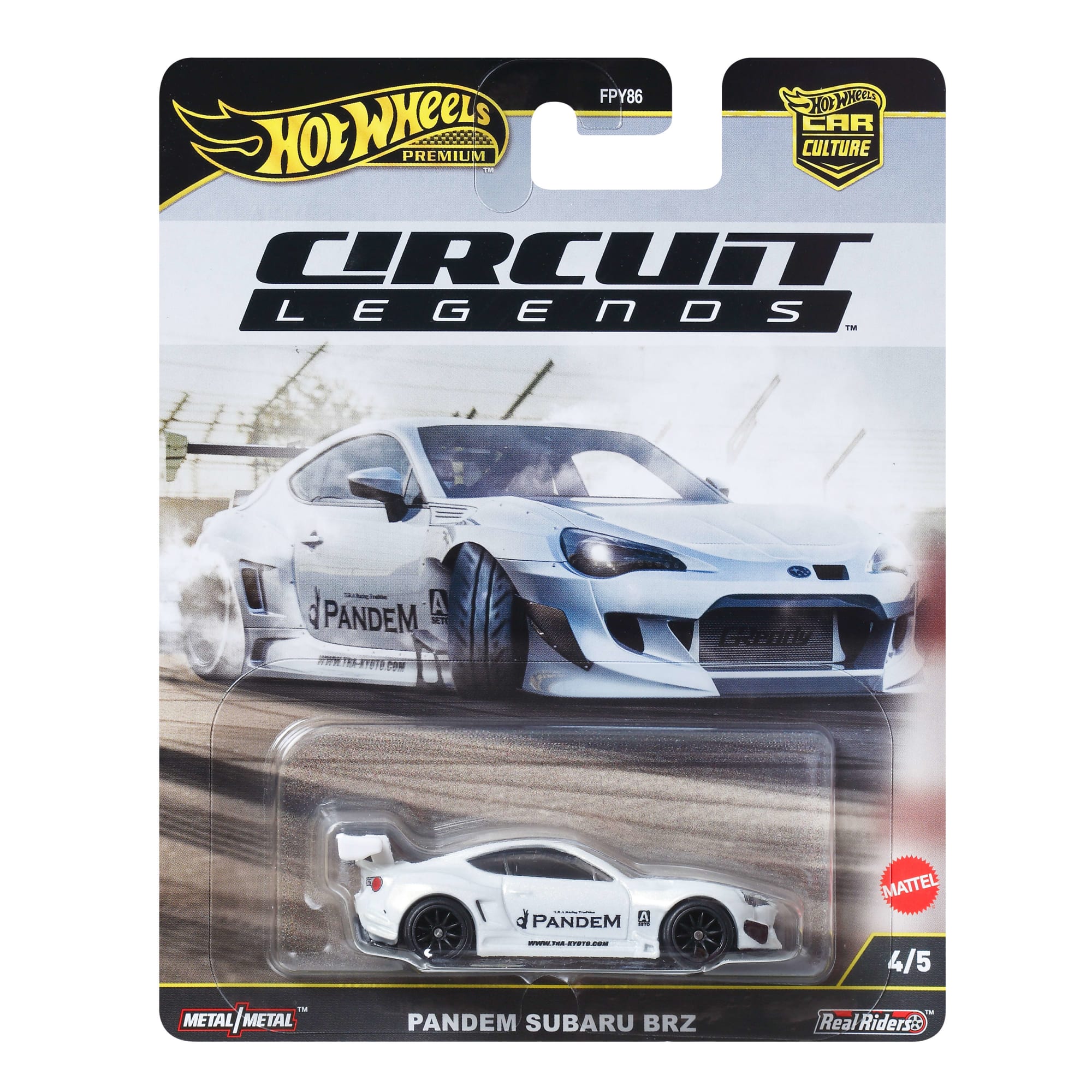 Hot Wheels Premium Car Culture Circuit Legends Pandem Subaru Brz 1:64 Scale Collectible Toy Vehicle - Image 6