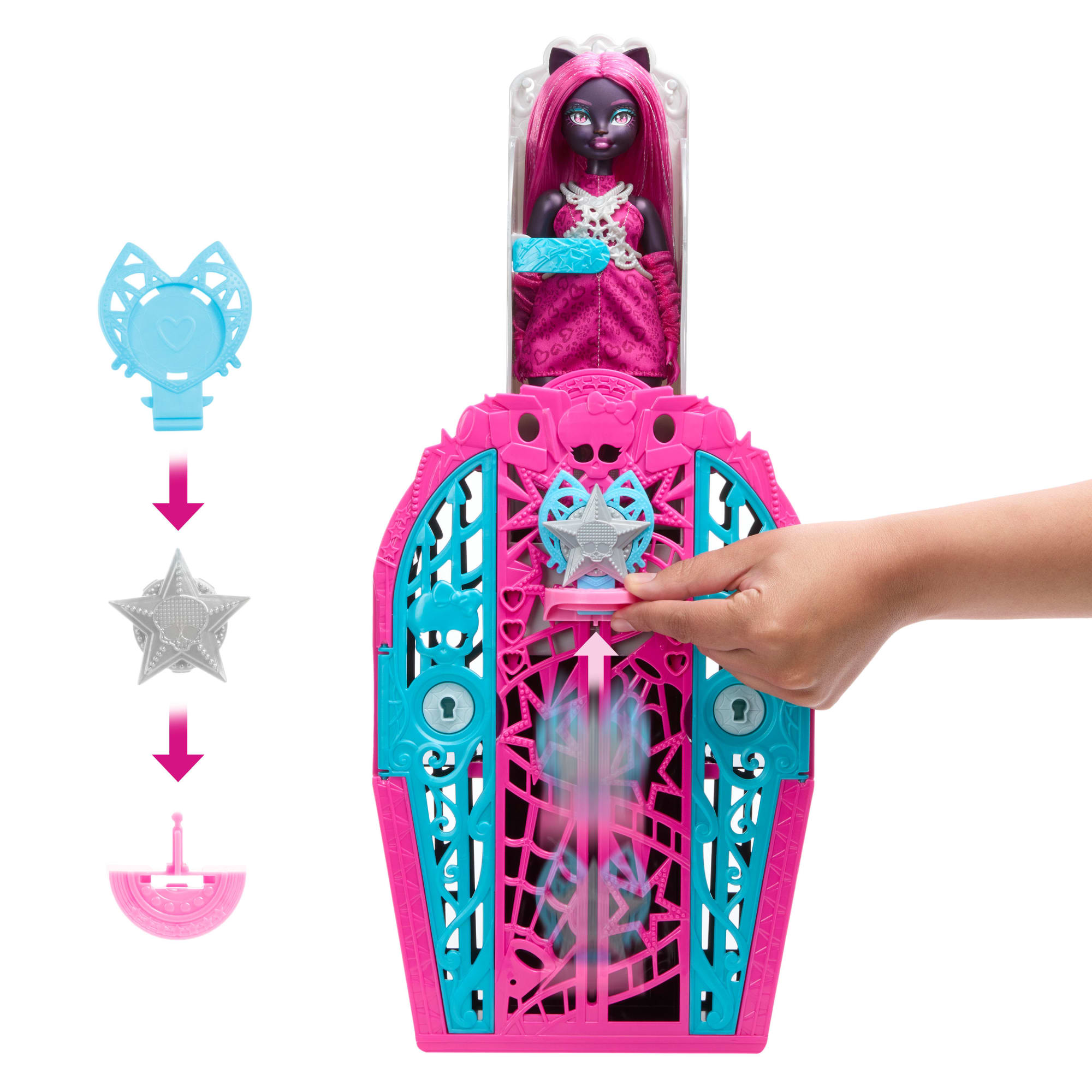 Monster High Bonecas Skulltimate Secrets 6 Hauntlywood Mysteries Surpresa - Image 4