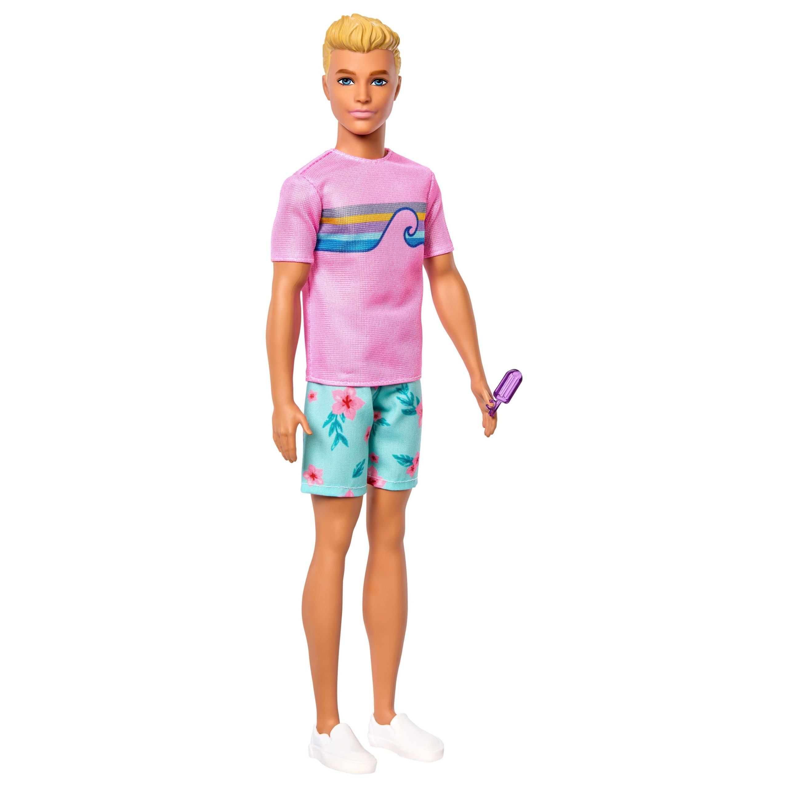 Barbie Mysteries: Beach Detectives Ken Doll in Signature Outfit With Storytelling Accessories - Image 2
