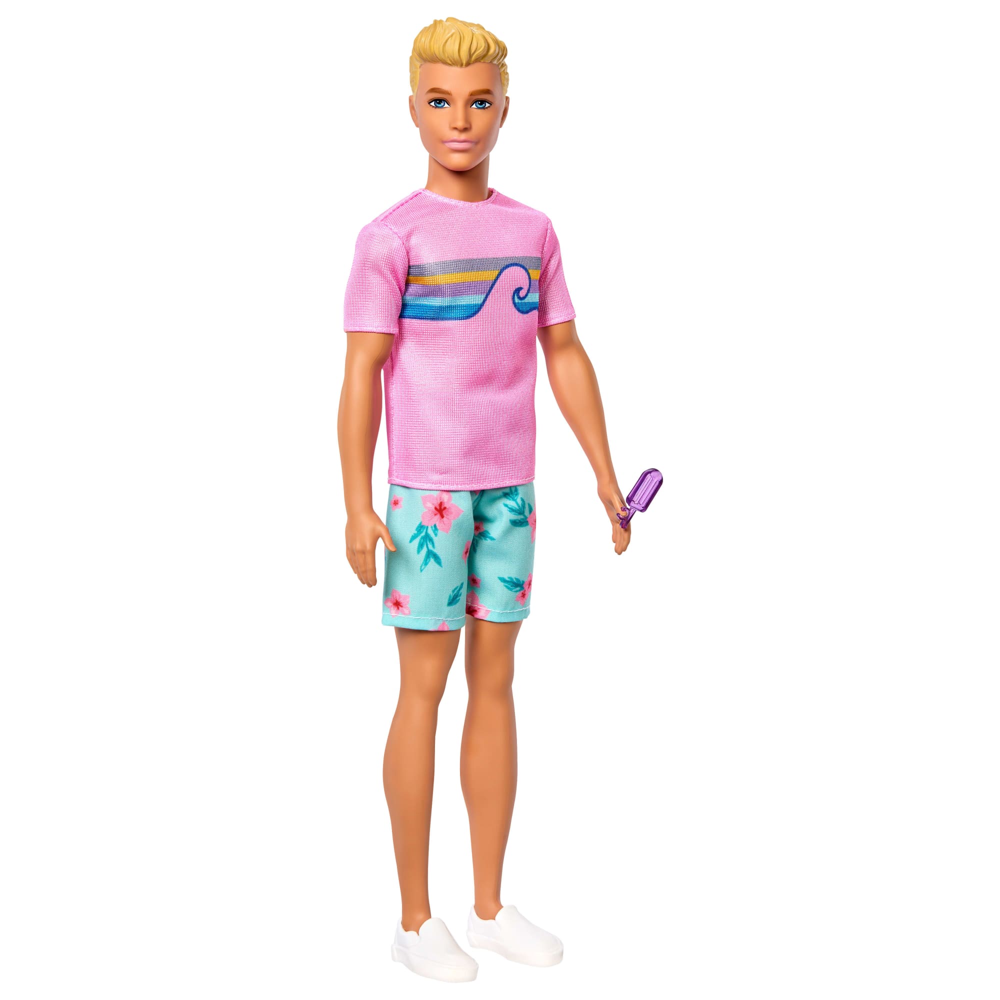 Barbie Mysteries: Beach Detectives Ken Doll in Signature Outfit With Storytelling Accessories - Image 2