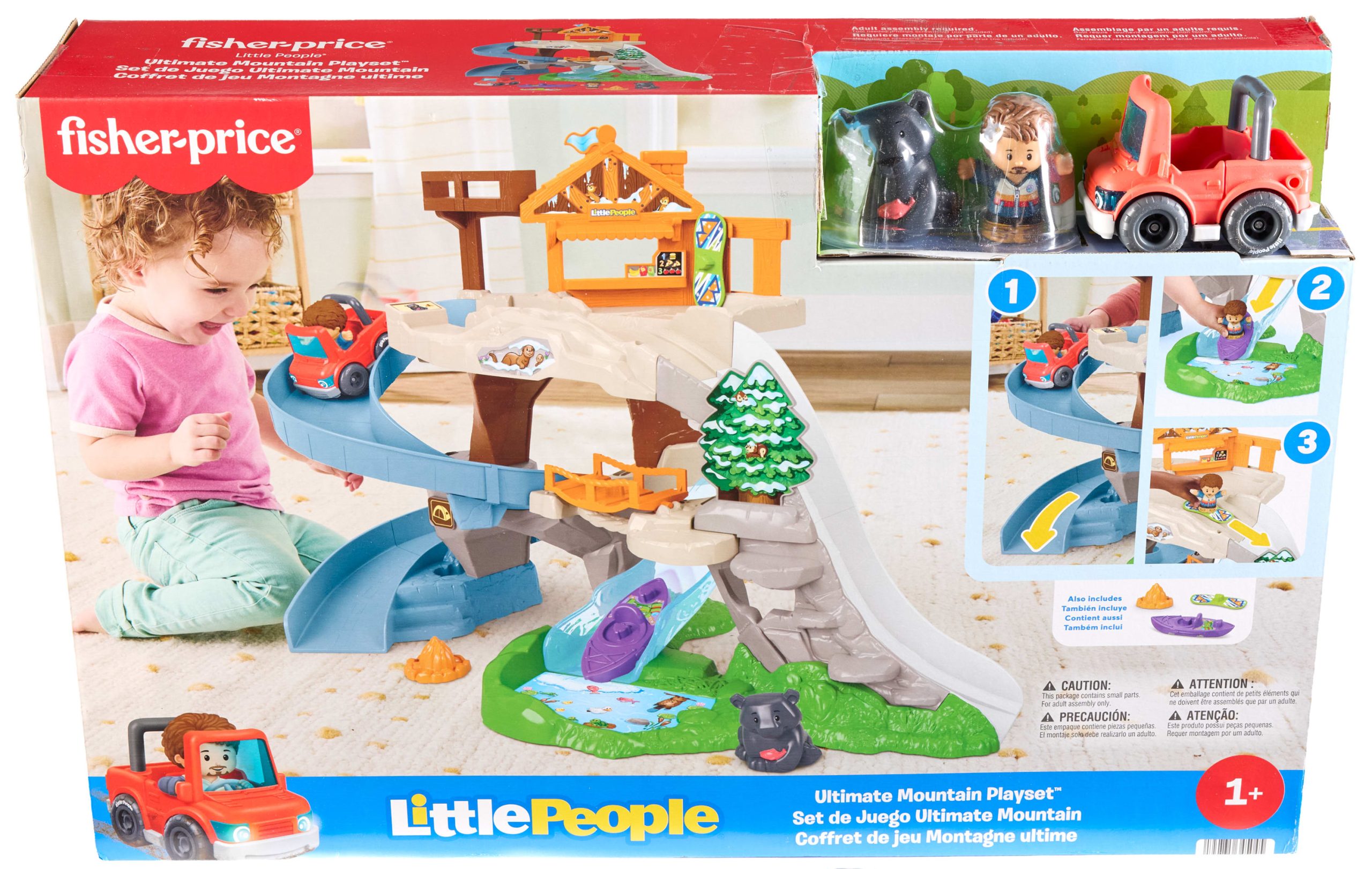 Little People Juguete para Bebés Set de Juego Montaña Definitiva - Image 6