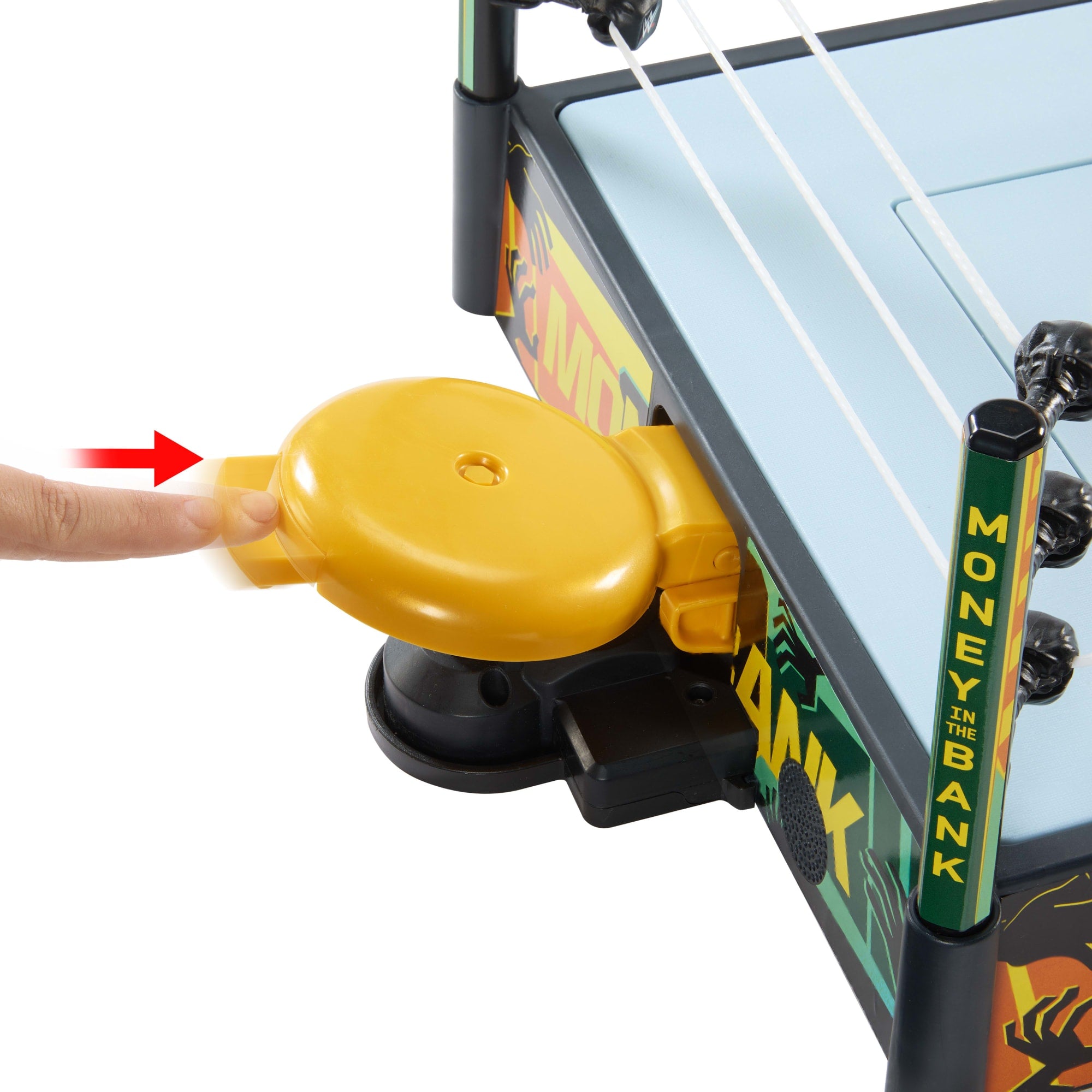 WWE Money in The Bank Cash-in Ring Playset With Accessories. 2 Play Modes. 40+ Sounds & Phrases - Image 6