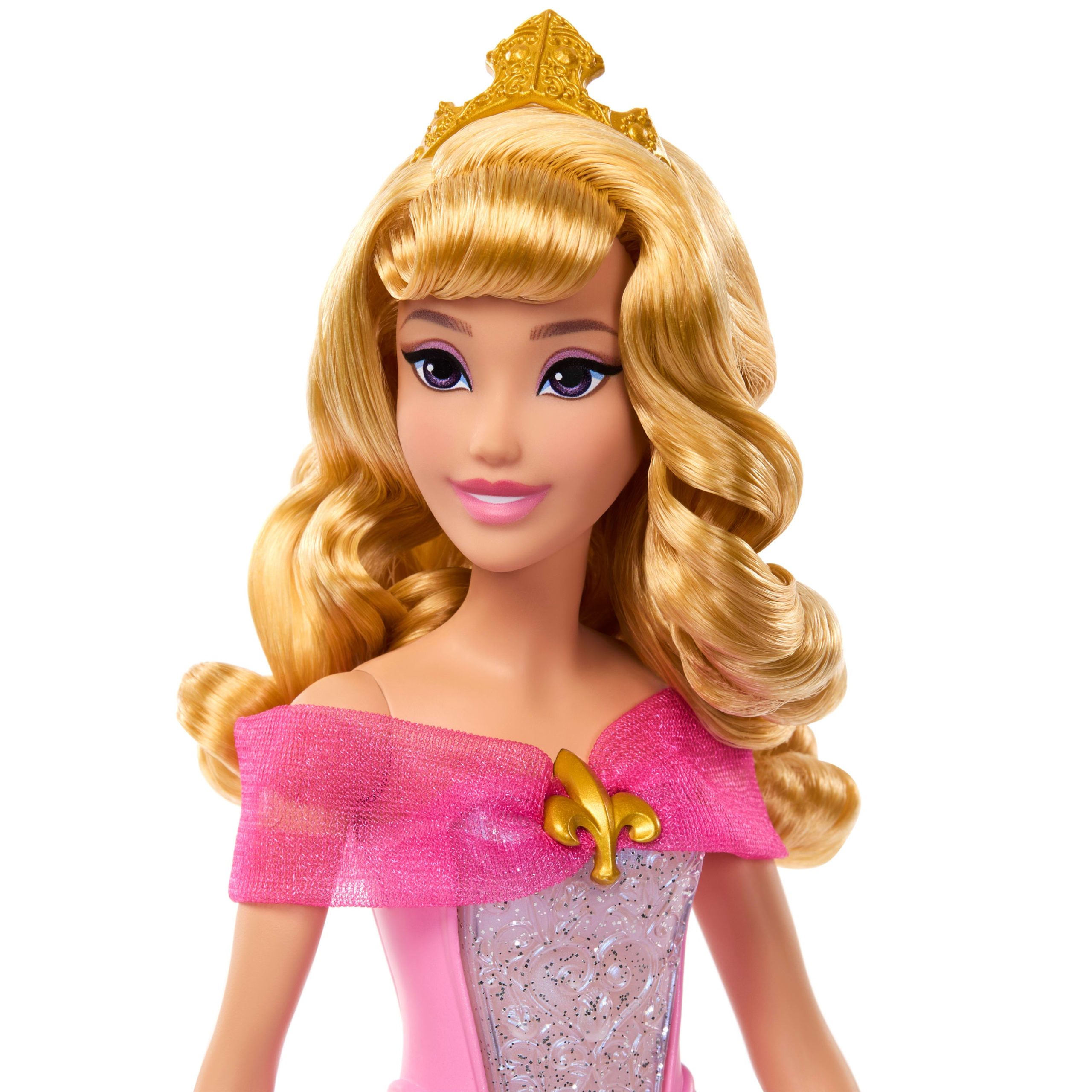 Disney Princess Pink To Blue Dress Aurora Fashion Doll With Transforming Dress & Lights - Image 3