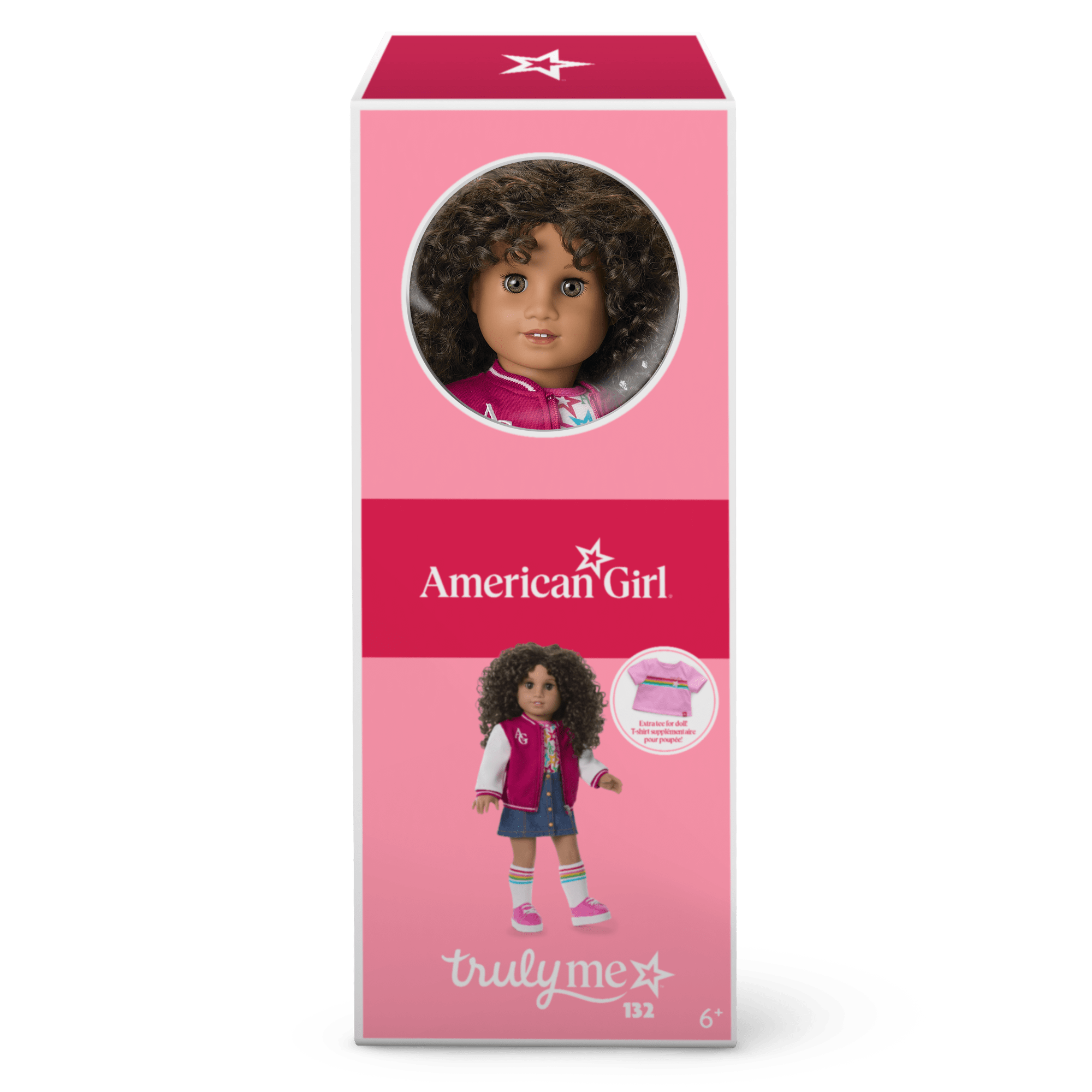 Truly Me™ 18-inch Doll #132 with curly dark-brown hair - Image 16