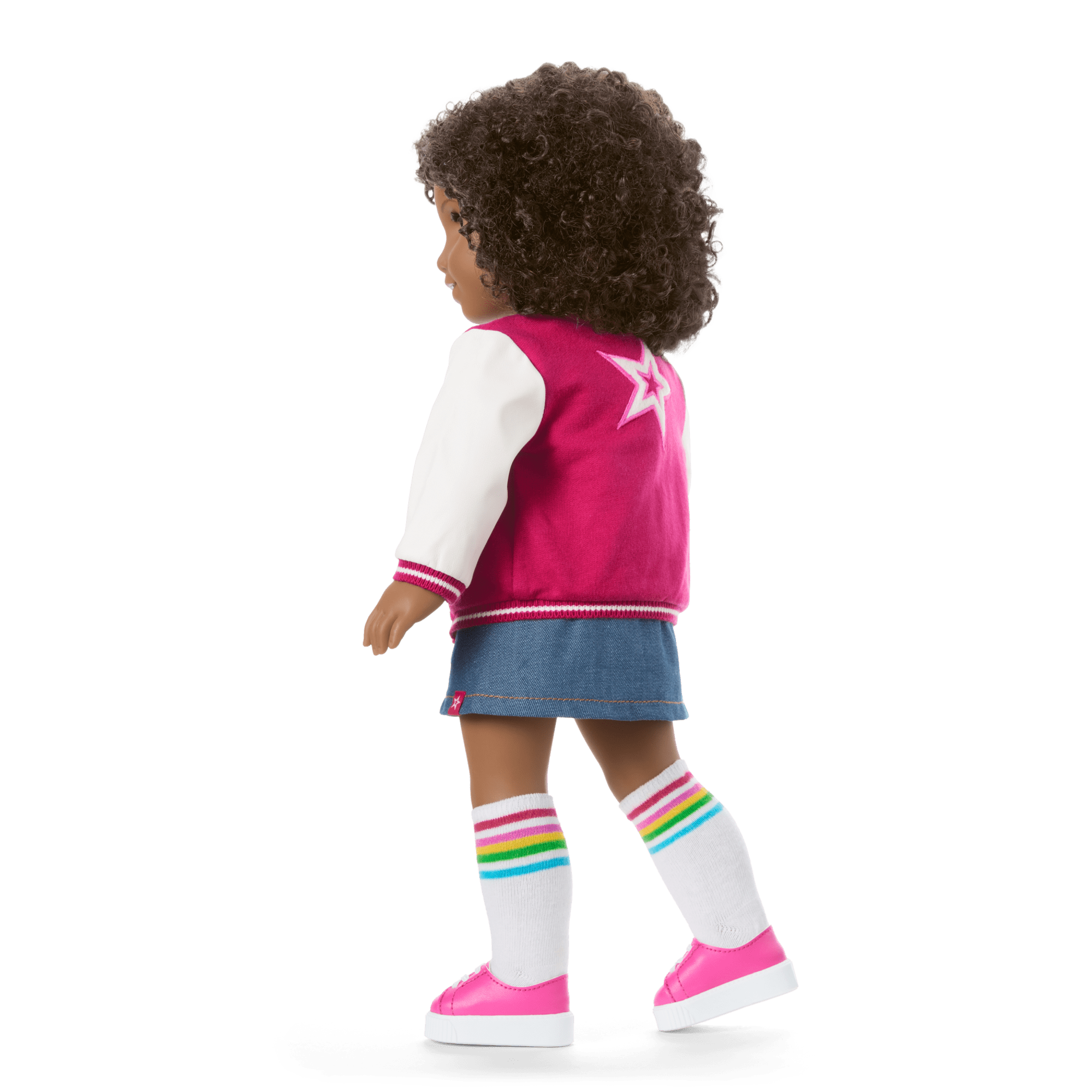 Truly Me™ 18-inch Doll #112 with curly dark-brown hair - Image 4