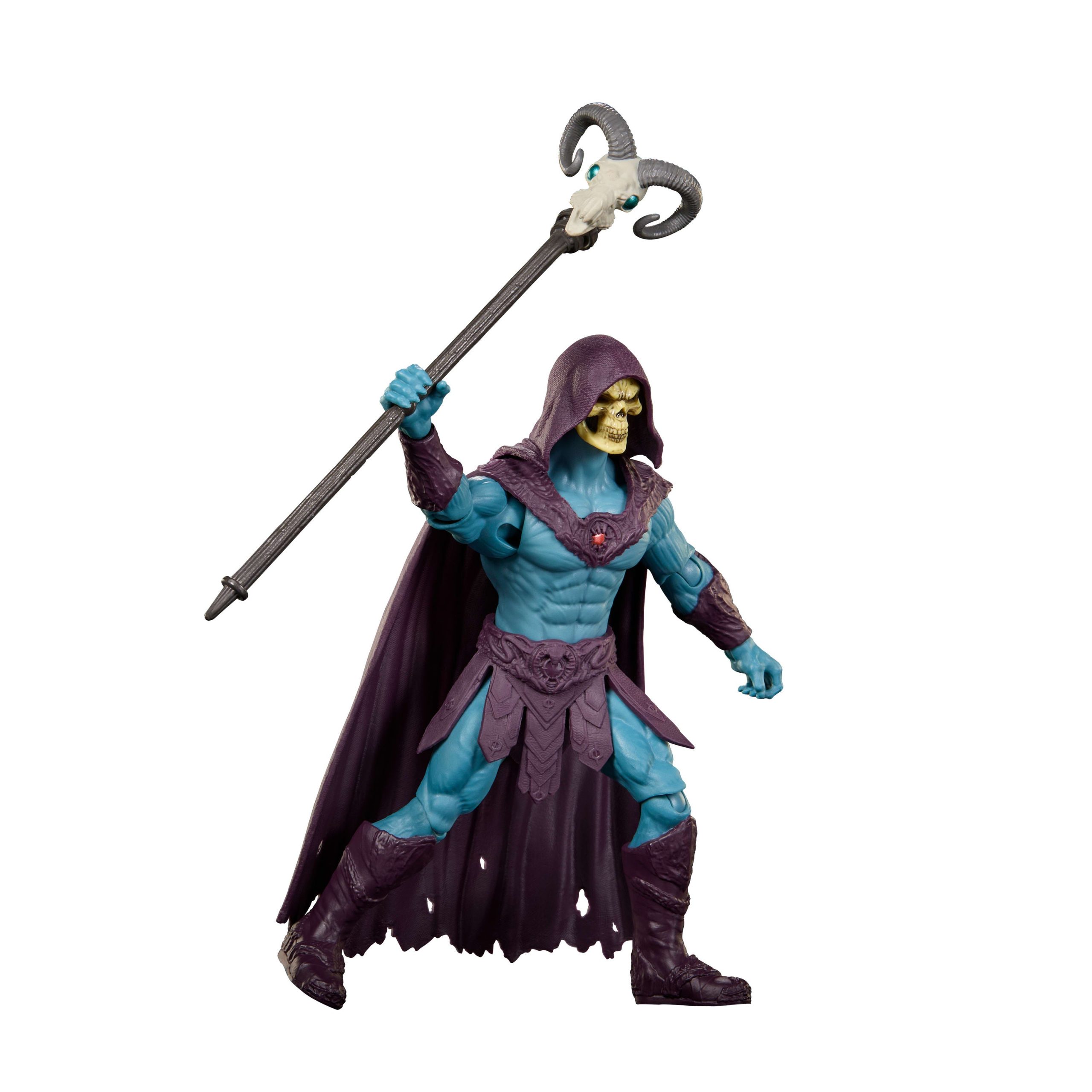 Masters Of The Universe 2026 Movie Skeletor 5.5 Inch Action Figure Villain Toy. Havoc Staff - Image 4