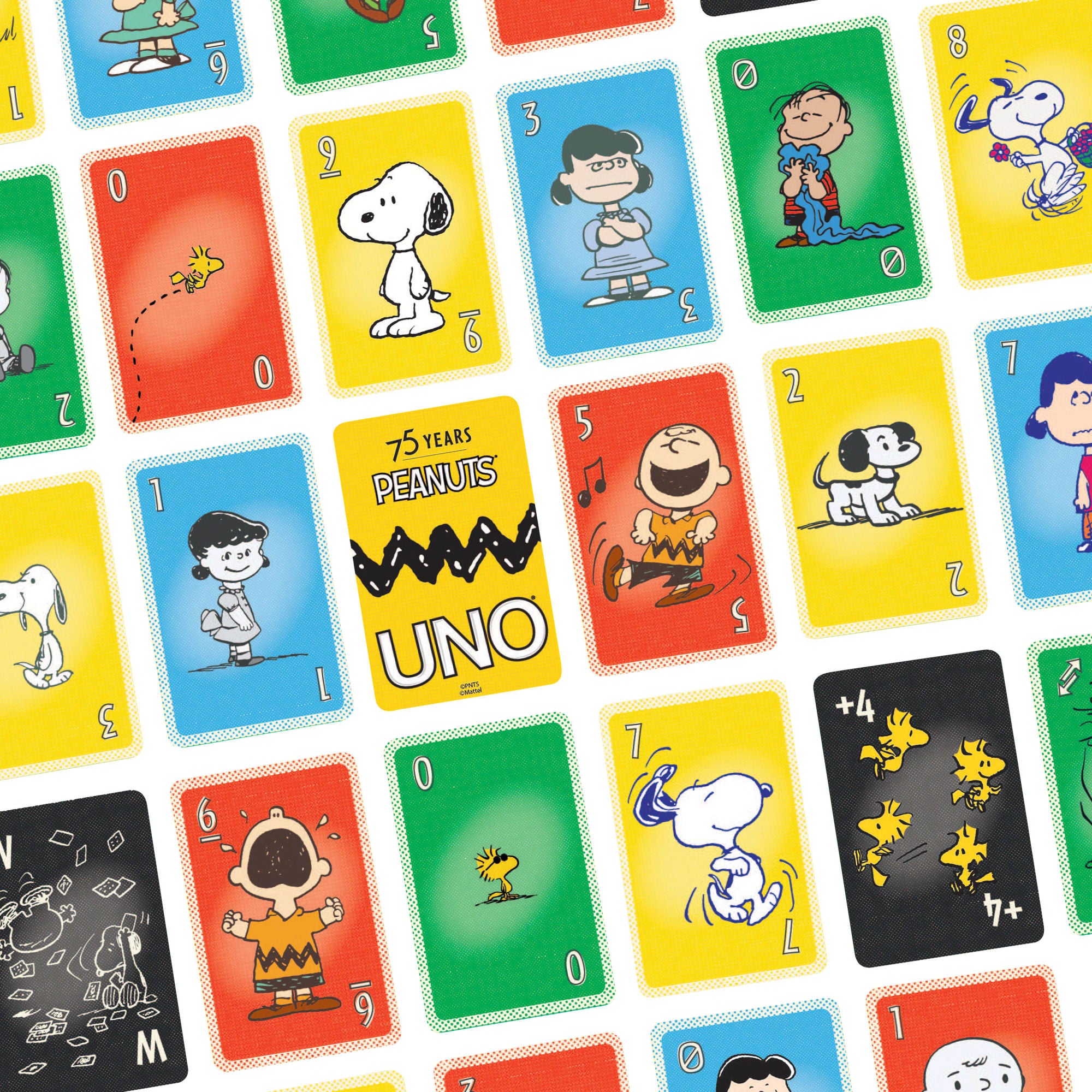 UNO Canvas Peanuts Card Deck - Image 2