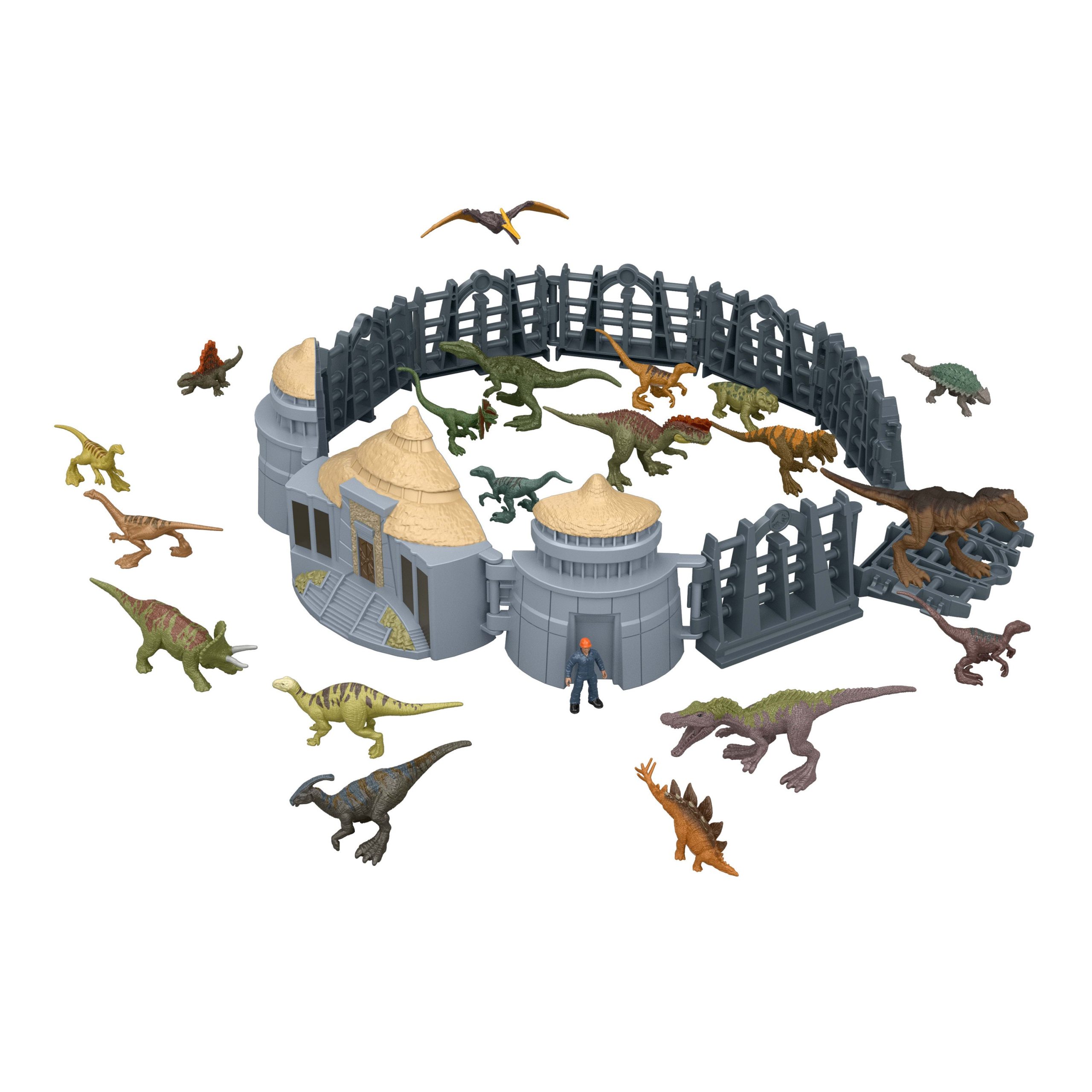 Jurassic World Island Visitor Advent Calendar. 24 Days Toy Surprises. 19 Dinosaur Minis - Image 3