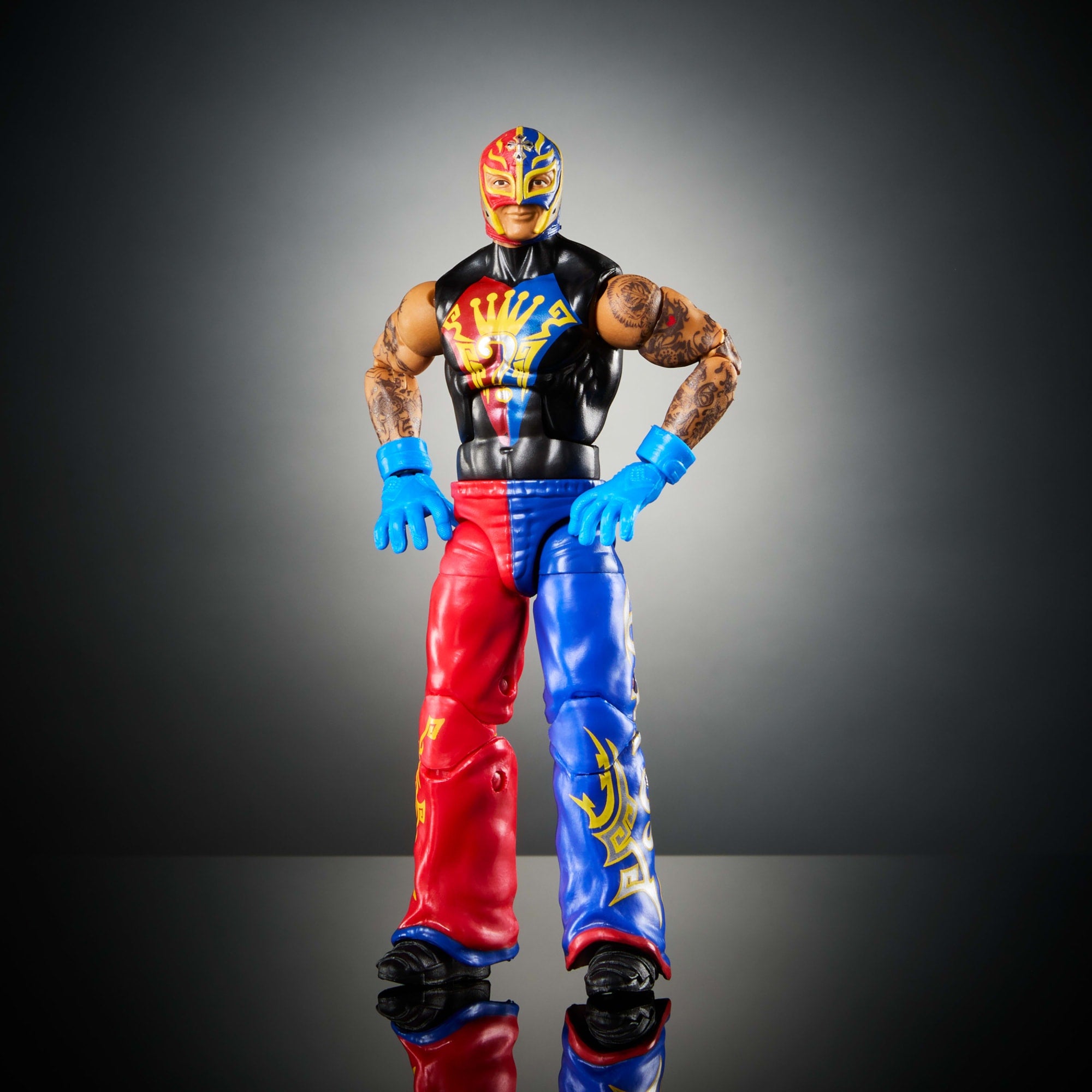 WWE Figura de Acción Elite Rey Mysterio - Image 4