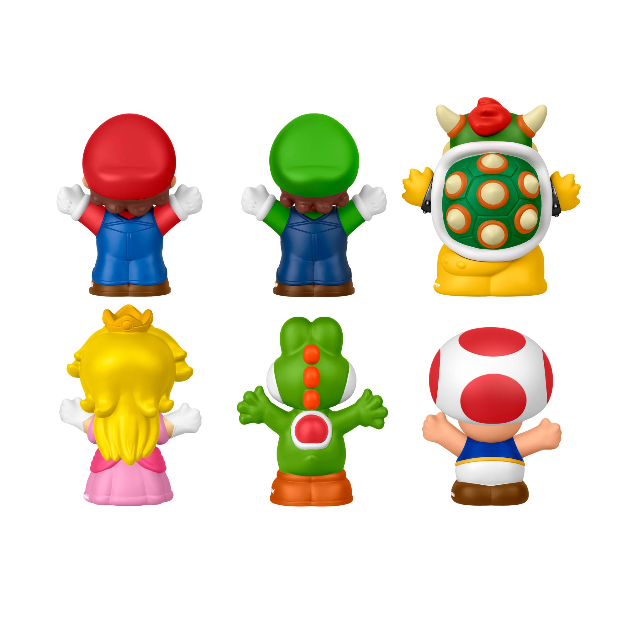 Fisher-Price Little People My Mario Figure 6-Pack Toy Set For Toddlers & Kids - Image 5
