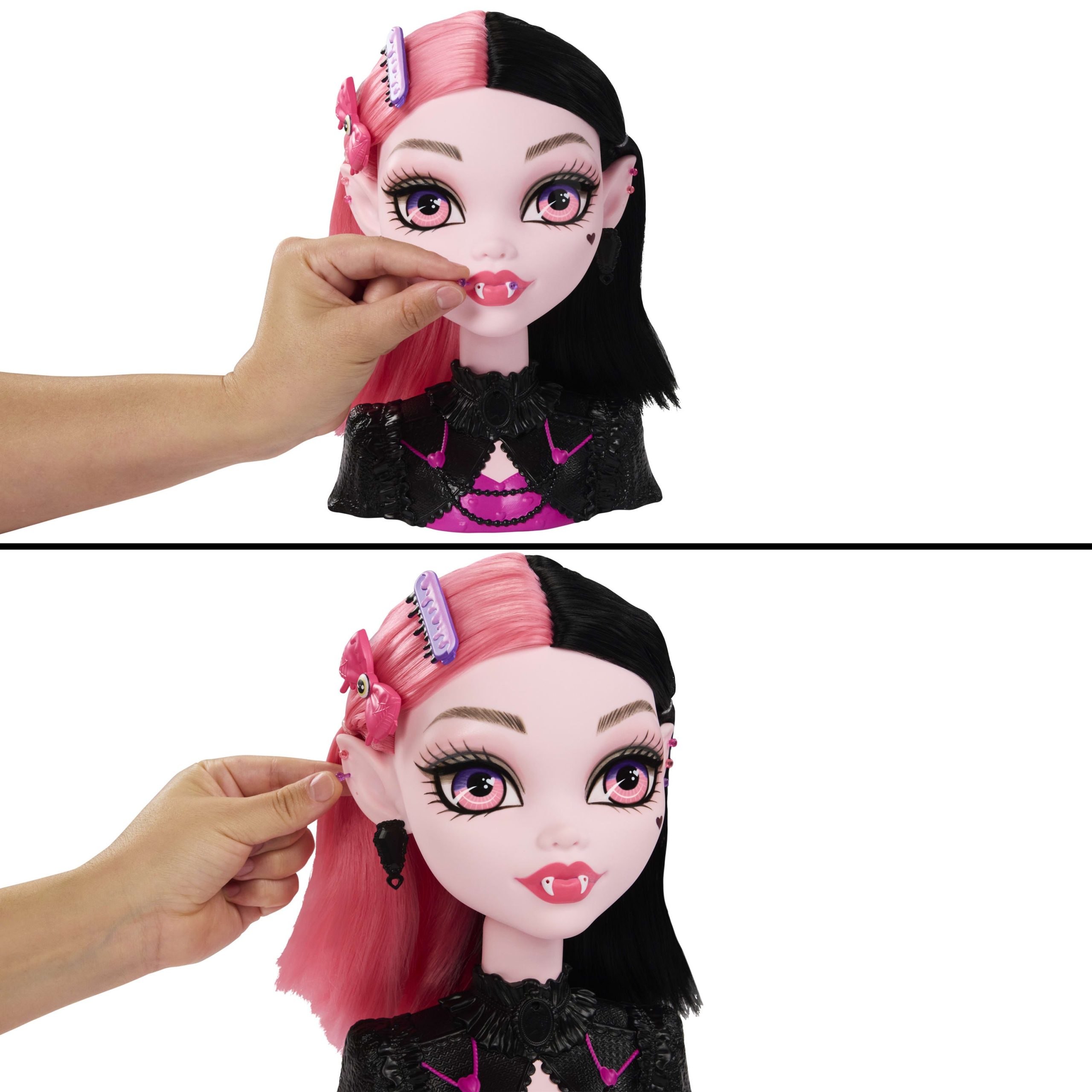 Monster High Tête à Coiffer Draculaura - Image 3
