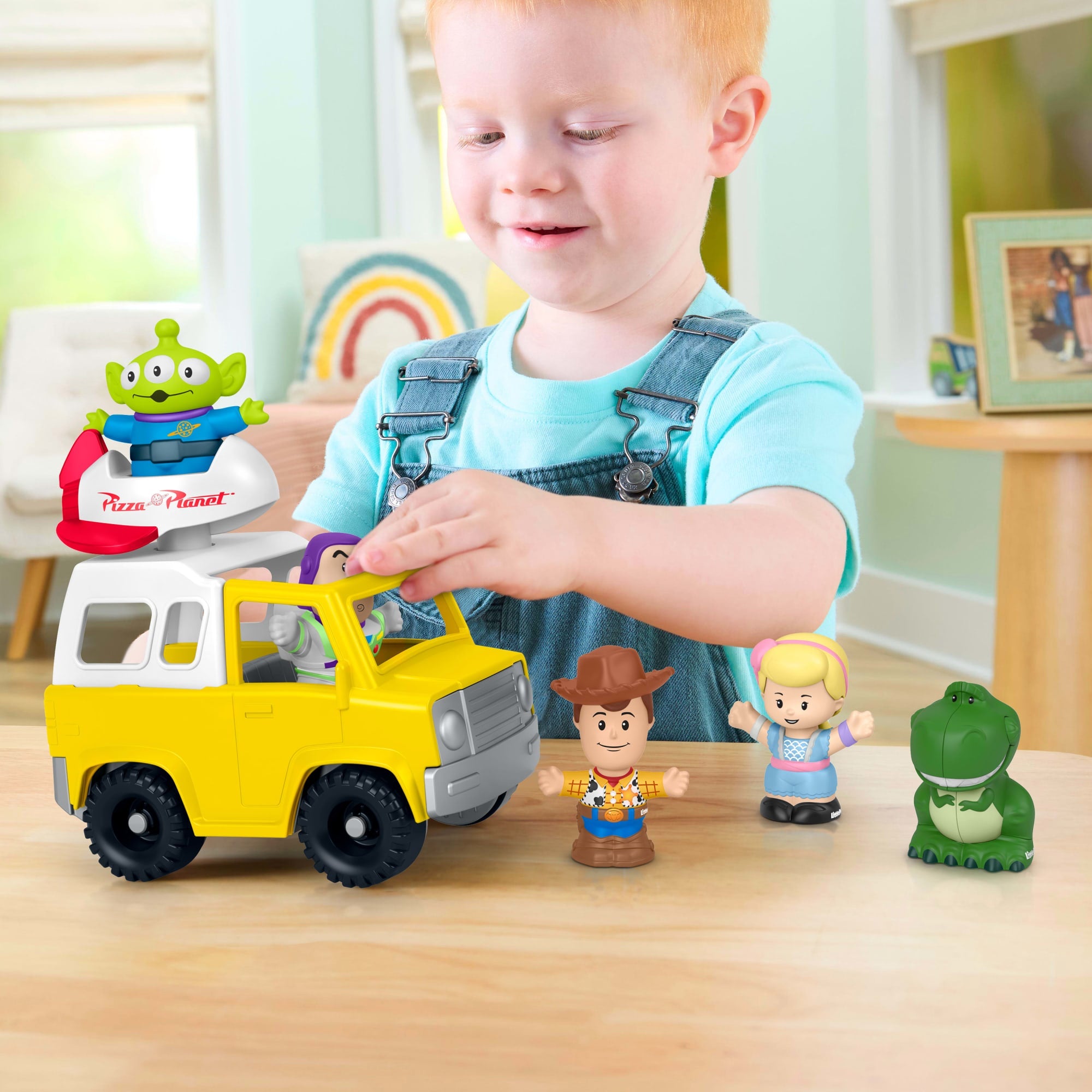Fisher-Price-Little People Disney · Pixar Toy Story-Camion Pizza - Image 5