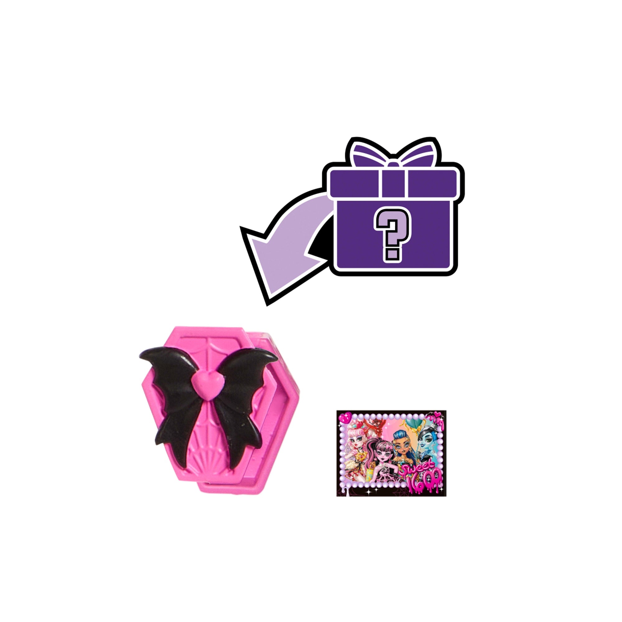 Monster High Boneca Aniversário Draculaura 1600 Draculaura - Image 3