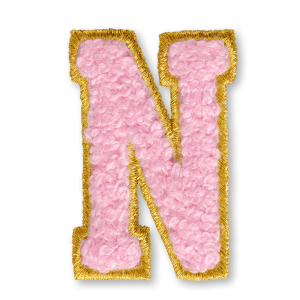 AGâ„¢ Letter N Stick-On Patch