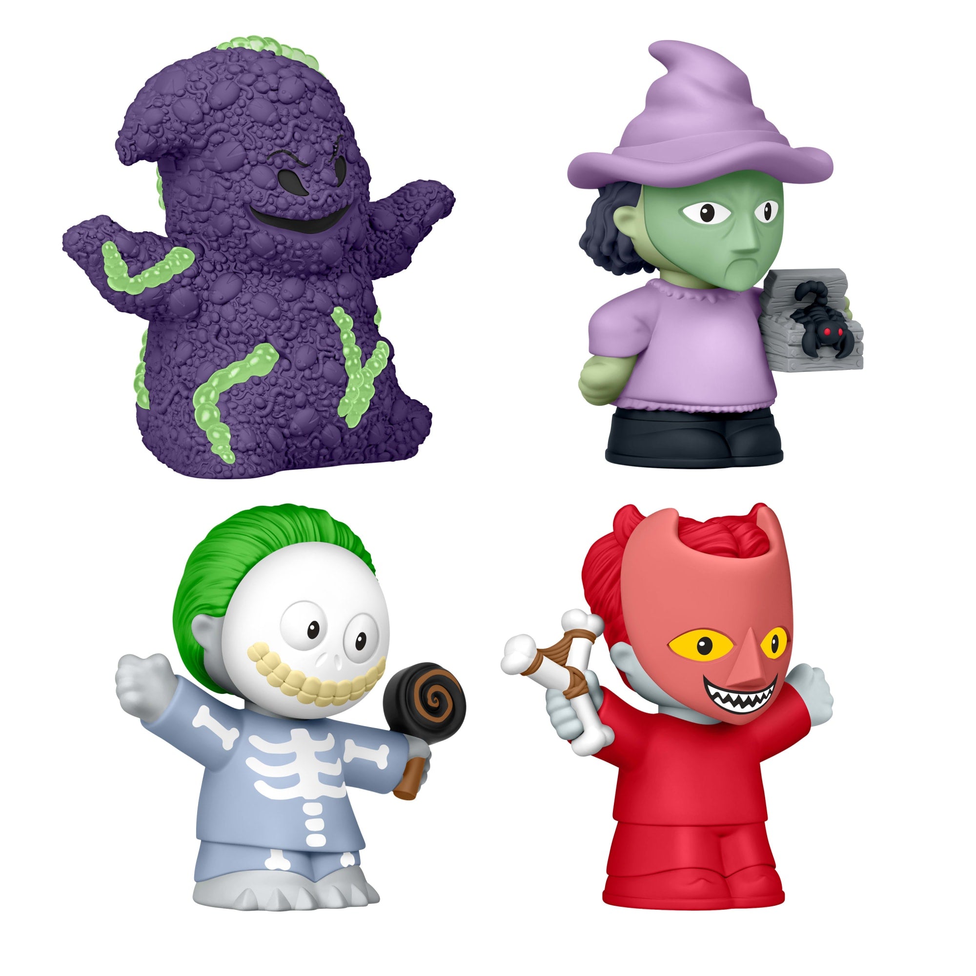 Little People Collector Disney Tim Burton's The Nightmare Before Christmas Lock Shock & Barrel Set - Image 3