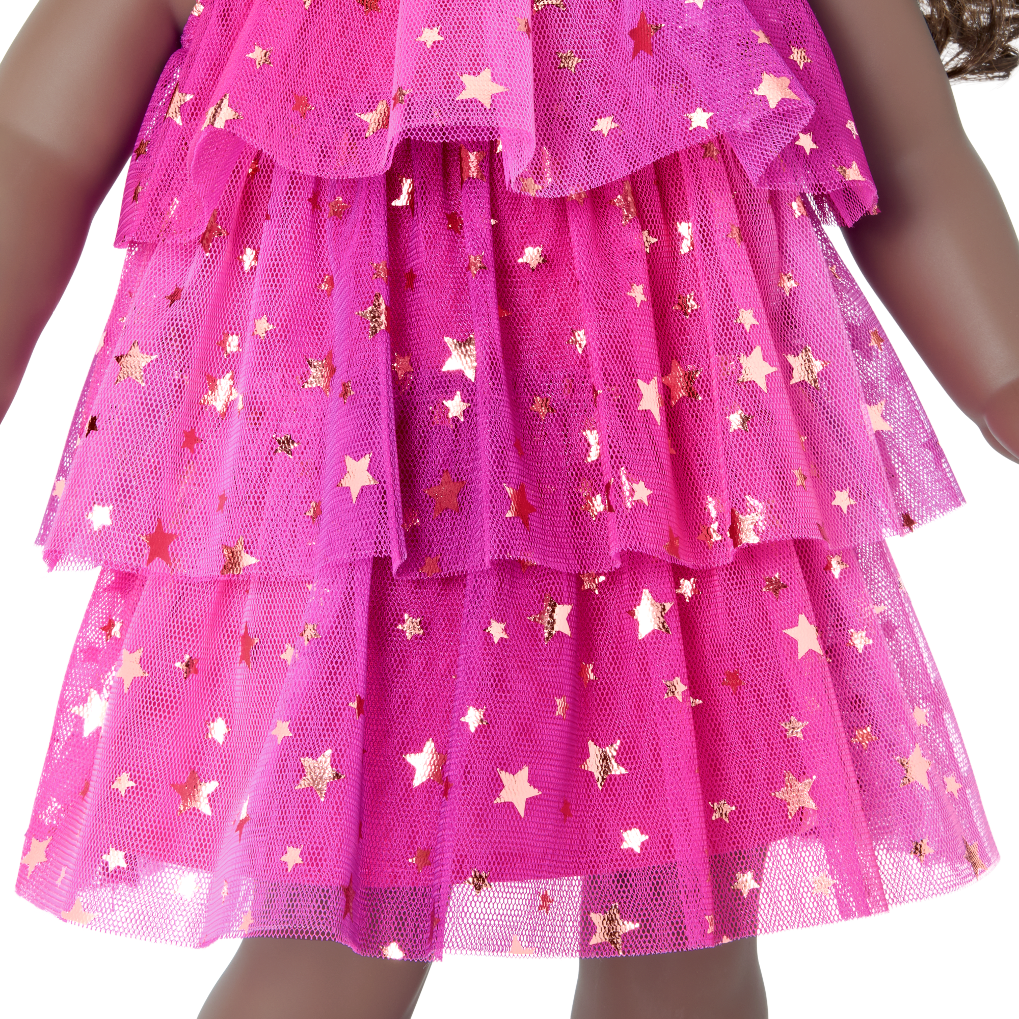 Pink Party-Ready Dress for 18-inch Dolls - Image 6
