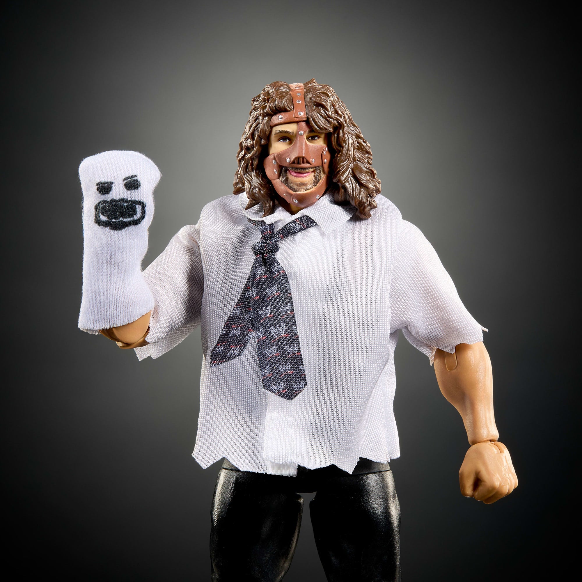 WWE Elite Collection Premium Live Event Mankind Action Figure Set. Summerslam Series Collectible - Image 3