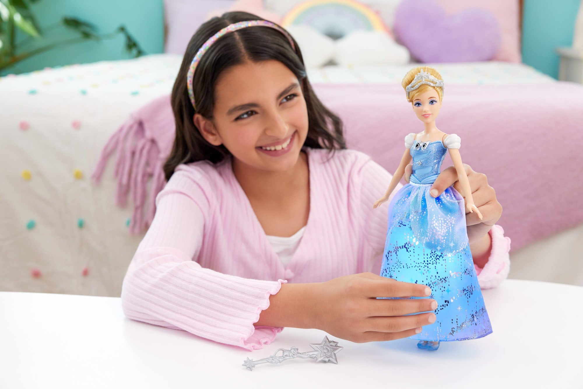 Disney Princess Poupée Cendrillon et Sa Robe enchantée - Image 2