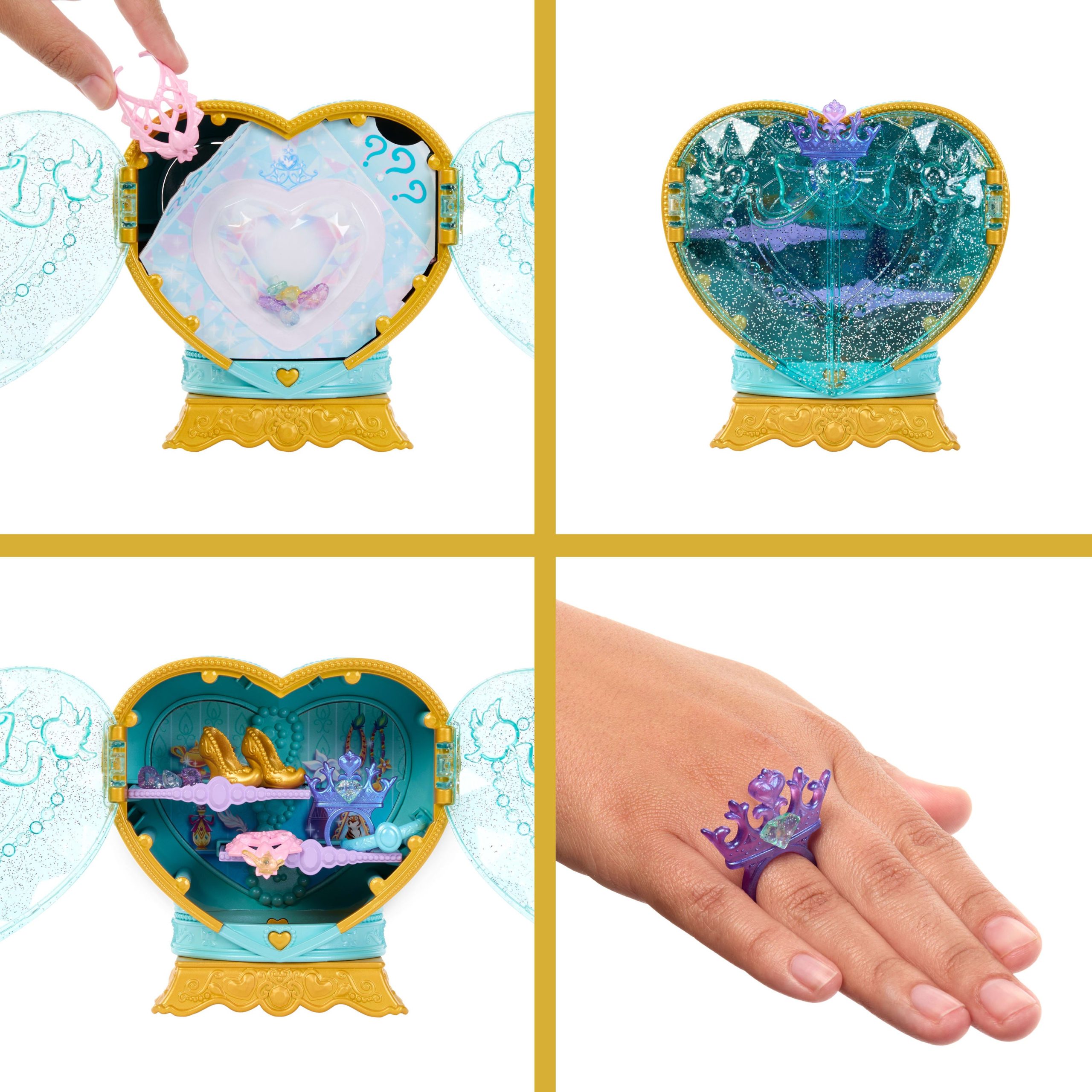 Disney Princess Jewel Reveal Jasmine Fashion Doll W/ 8 Surprises including Gem Box & 10 Accessories - Image 3