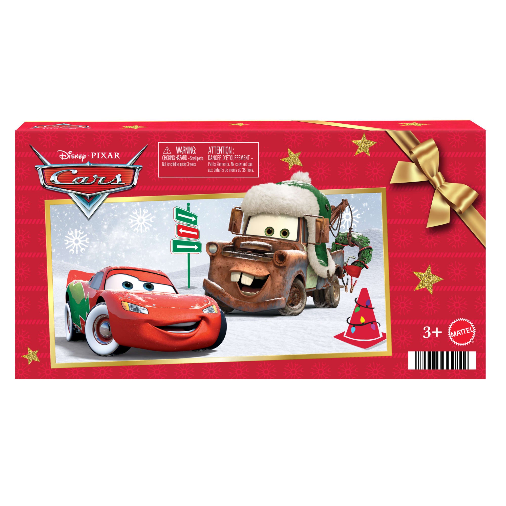 Disney And Pixar Cars Winter Die-Cast Multipack. Set Of 5 Toy Vehicles & 2 Plastic Accessories - Image 6