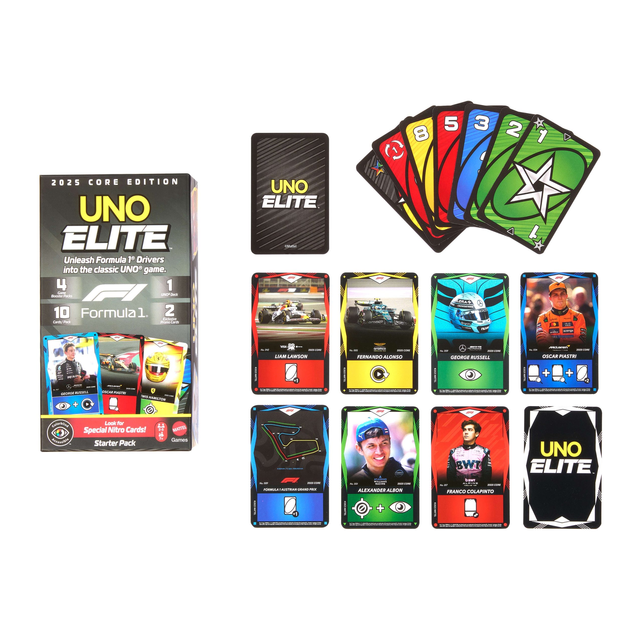 UNO Elite Formula 1® 2025 Core Edition Starter Pack - Image 2