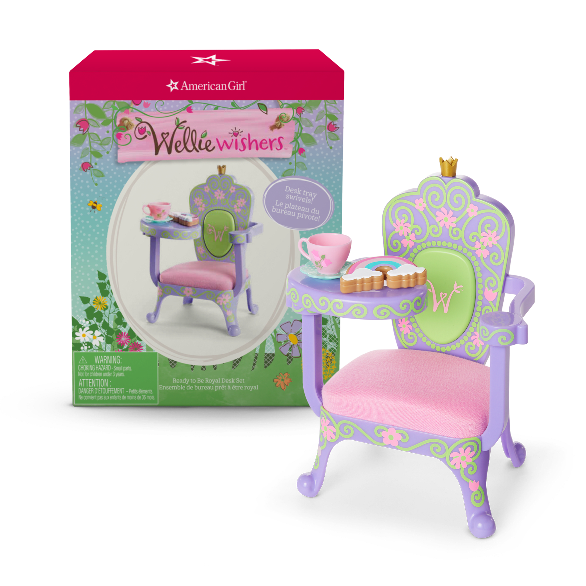 Ready to Be Royal Desk Set for WellieWishers™ Dolls - Image 9