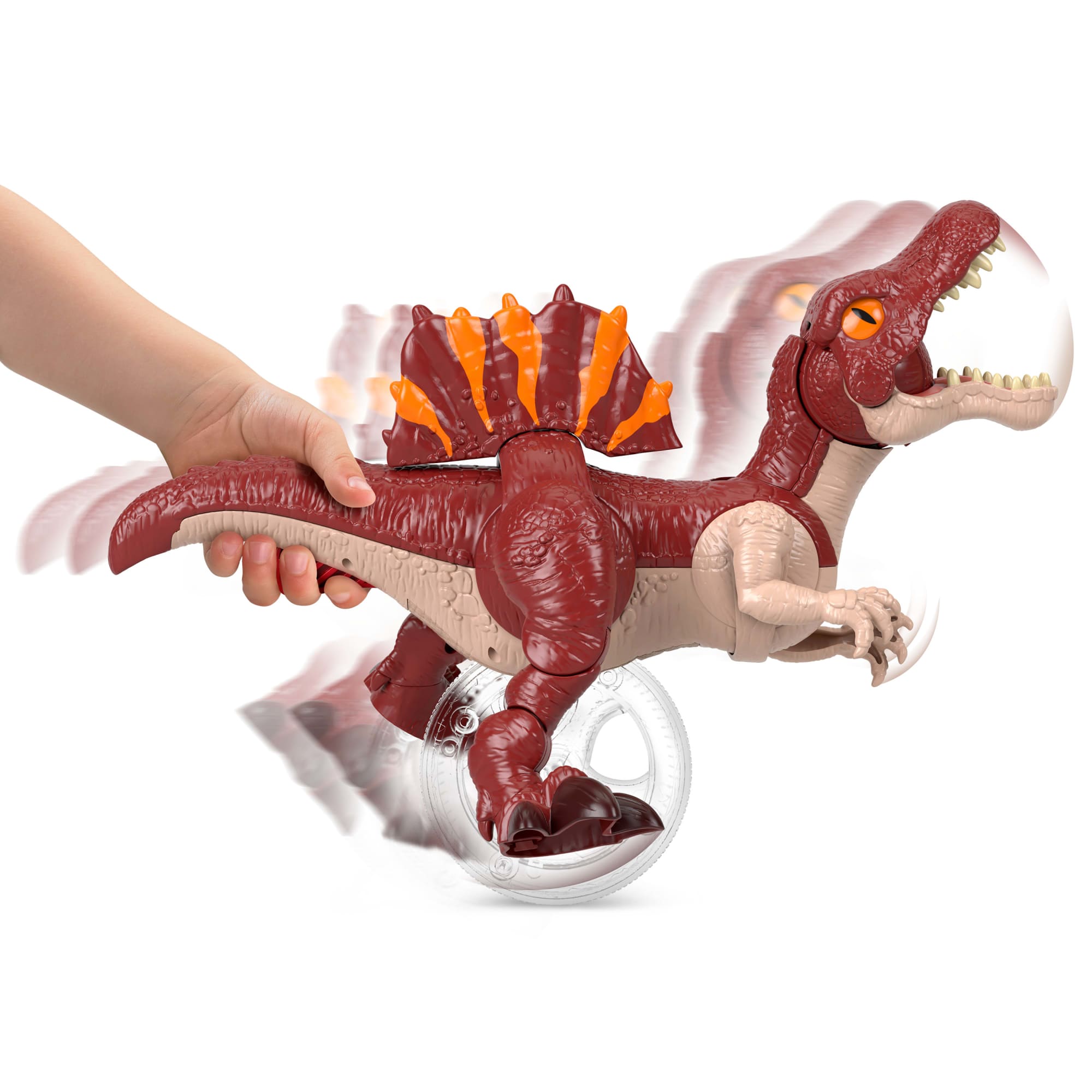 Imaginext Jurassic World Dinossauro de Brinquedo Rebirth Spinosaurus Corredor - Image 3