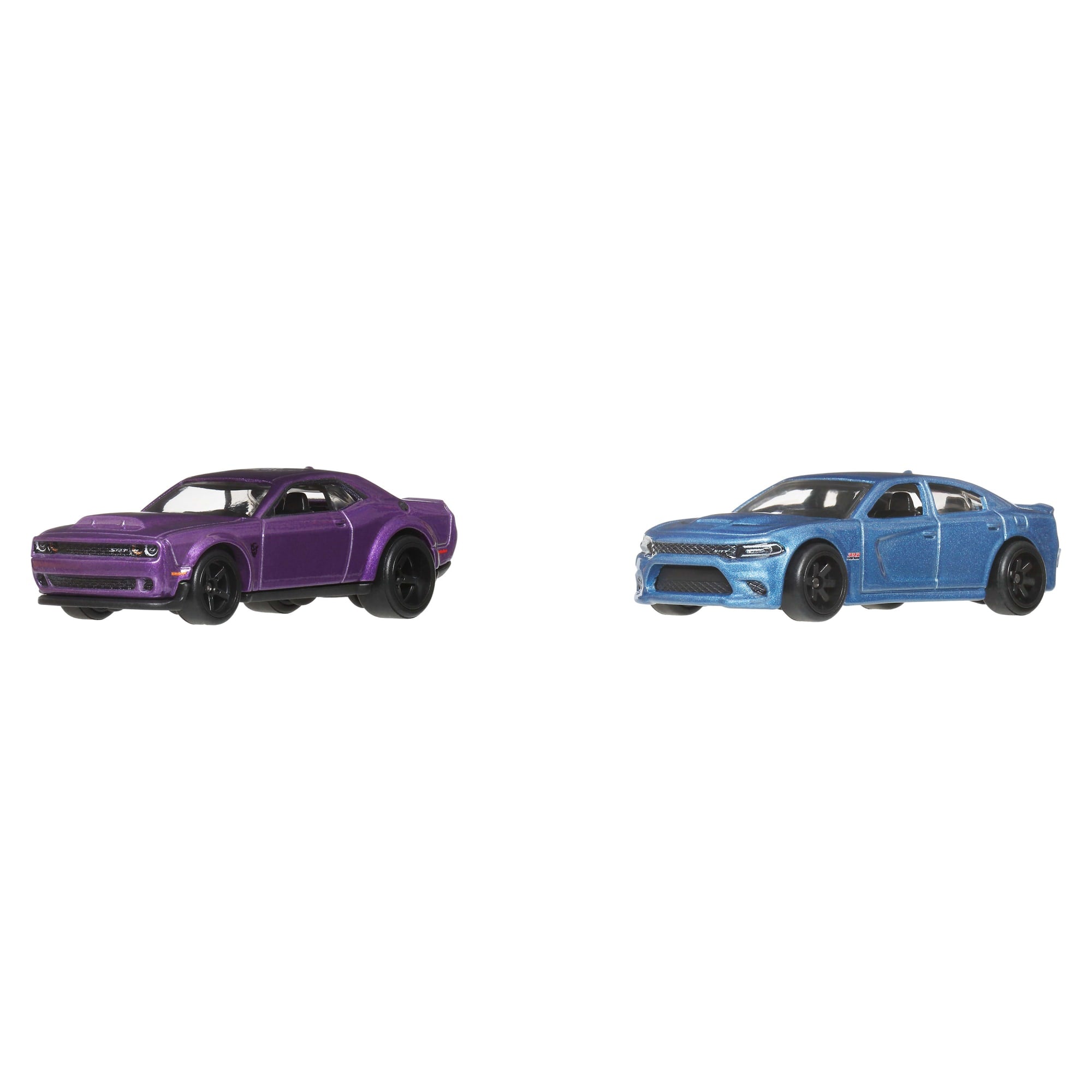 Hot Wheels Premium Car Culture 2-Pack - 2018 Dodge Challenger SRT Demon & 2015 Dodge Charger SRT - Image 2