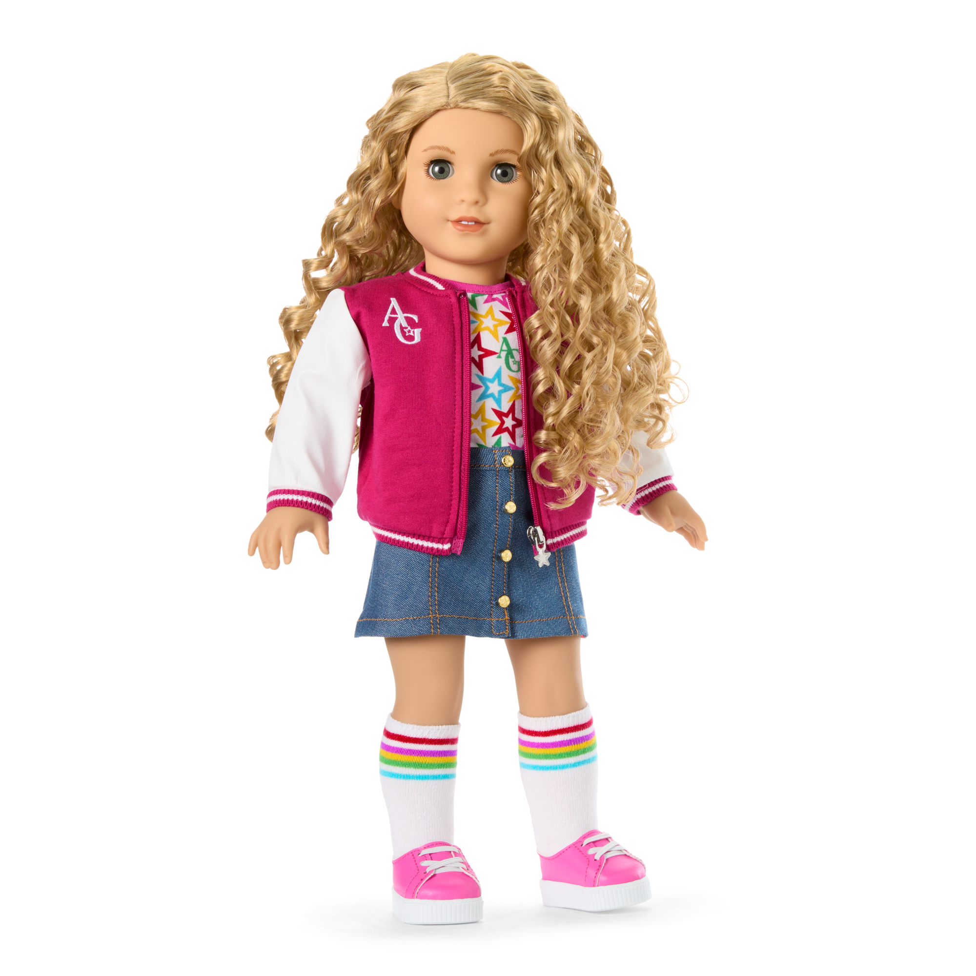 Truly Me™ 18-inch Doll #115 with curly blonde hair - Image 2