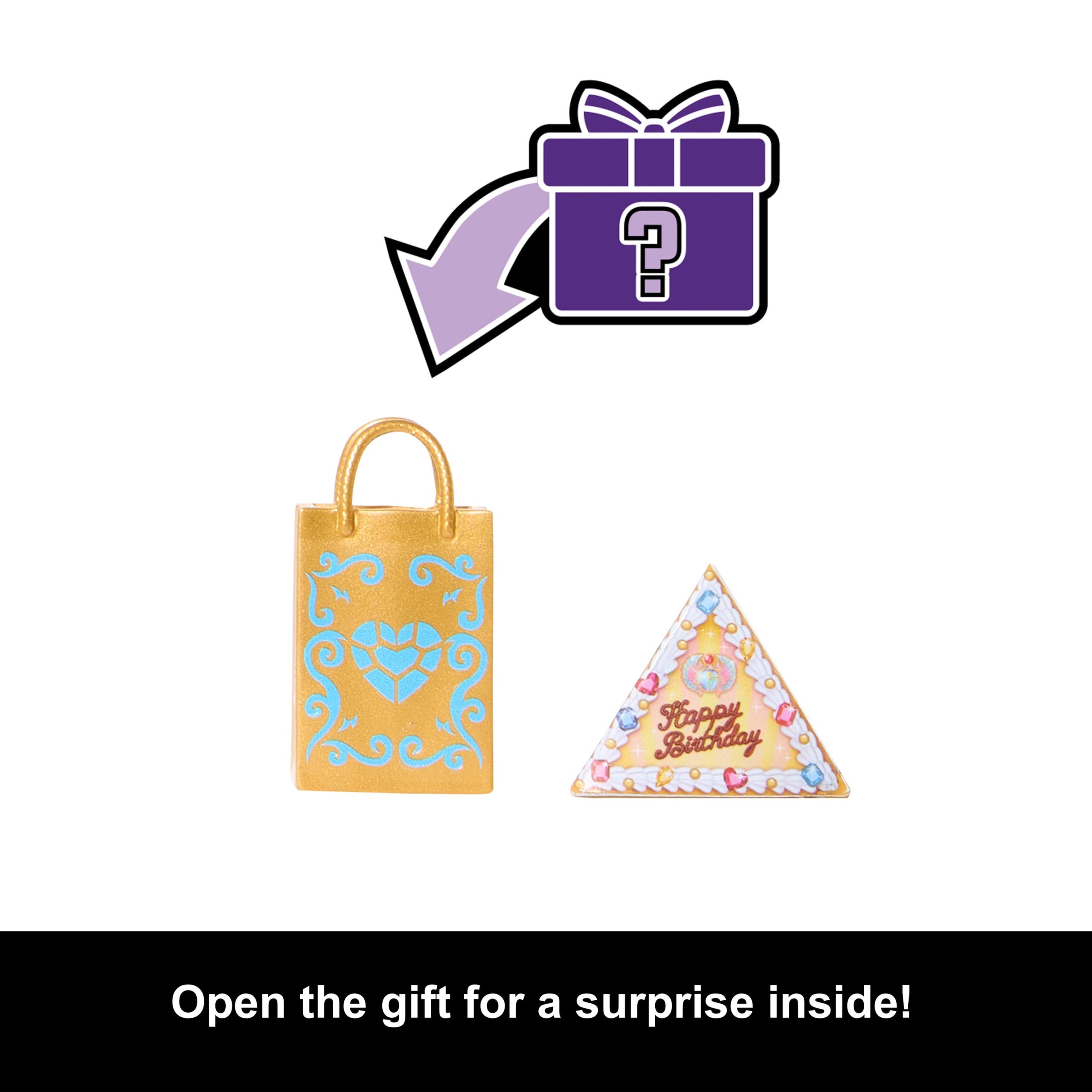 Monster High Scary Sweet Birthday Cleo De Nile Doll in Party Dress With Balloon & Gift - Image 3