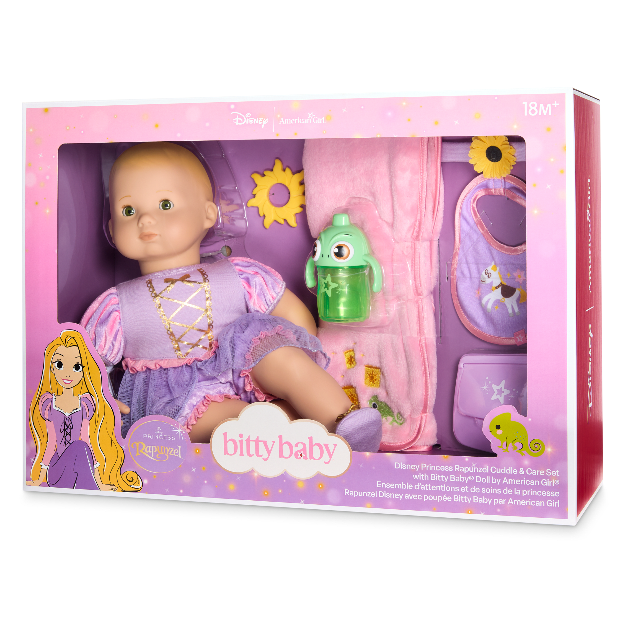 Disney Princess Rapunzel Cuddle & Care Set with Bitty Baby® Doll by American Girl® - Image 12