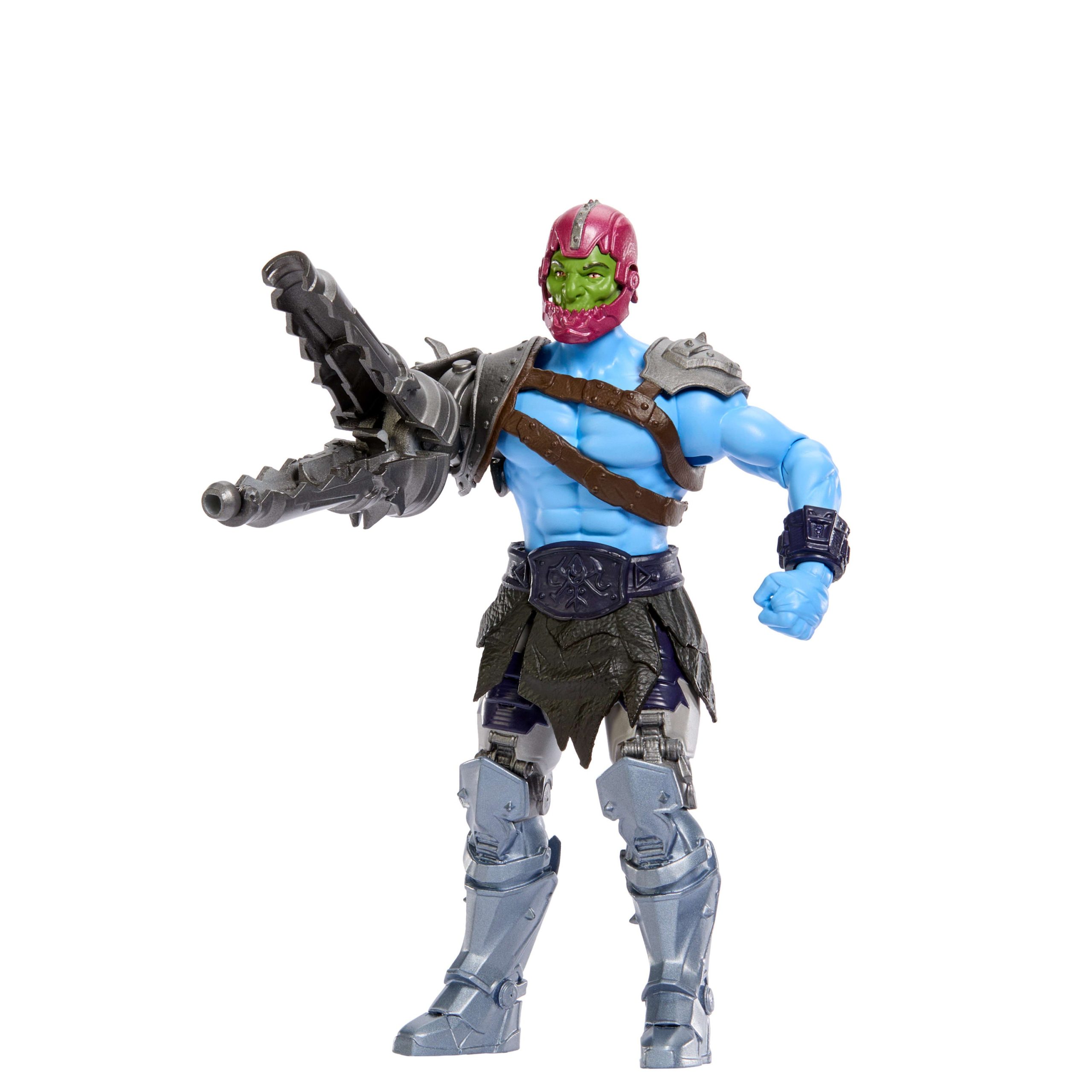 Masters Of The Universe Cannon Transform Trap Jaw Feature Action Figure Toy. 5.5 Inch Twist & Release - Image 6