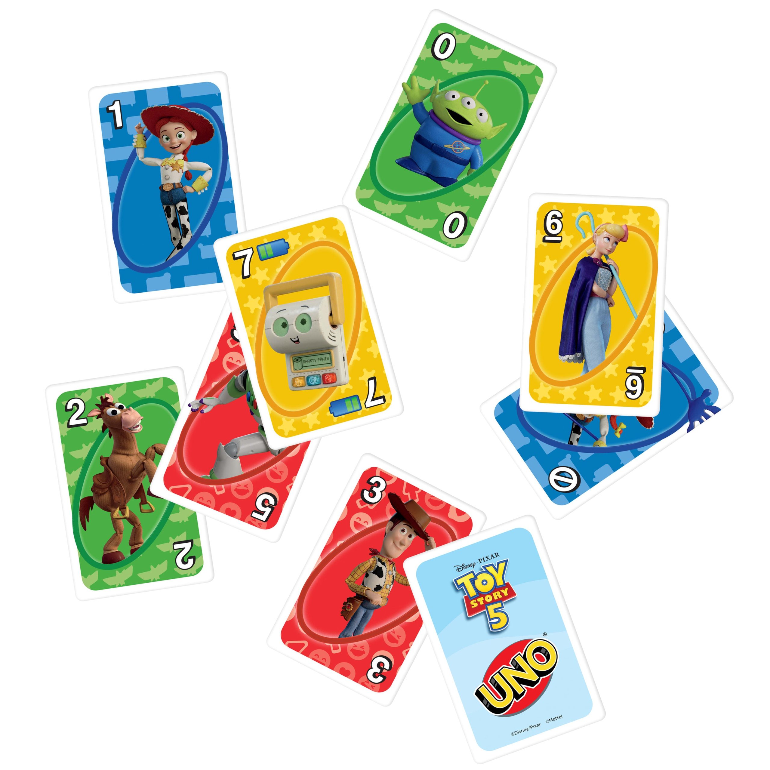 UNO Disney And Pixar Toy Story 5 Card Game For Kid. Adult & Family Nights. Deck Inspired By The Movie - Image 3