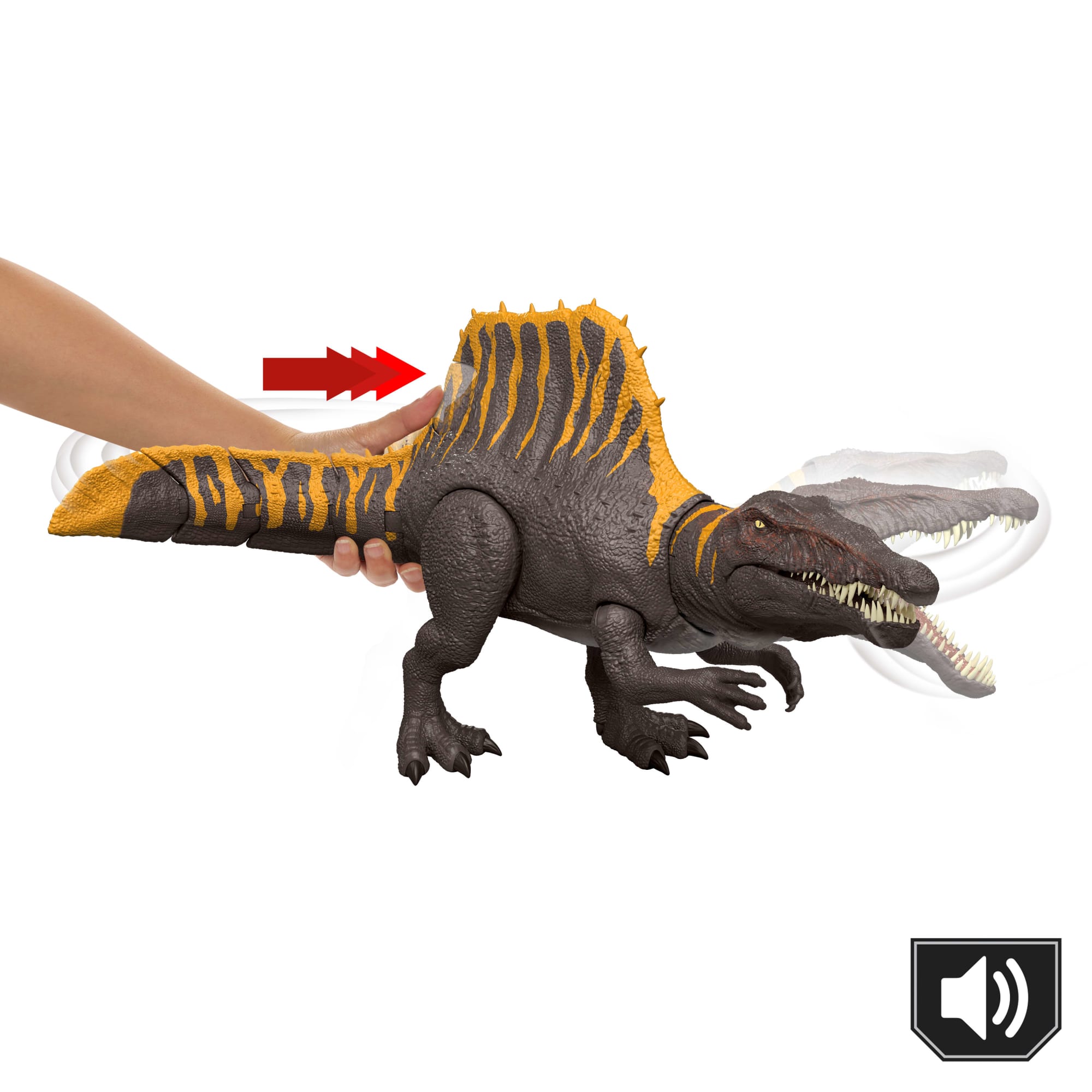 Jurassic World Dinosaurio de Juguete Rebirth Spinosaurus - Image 3