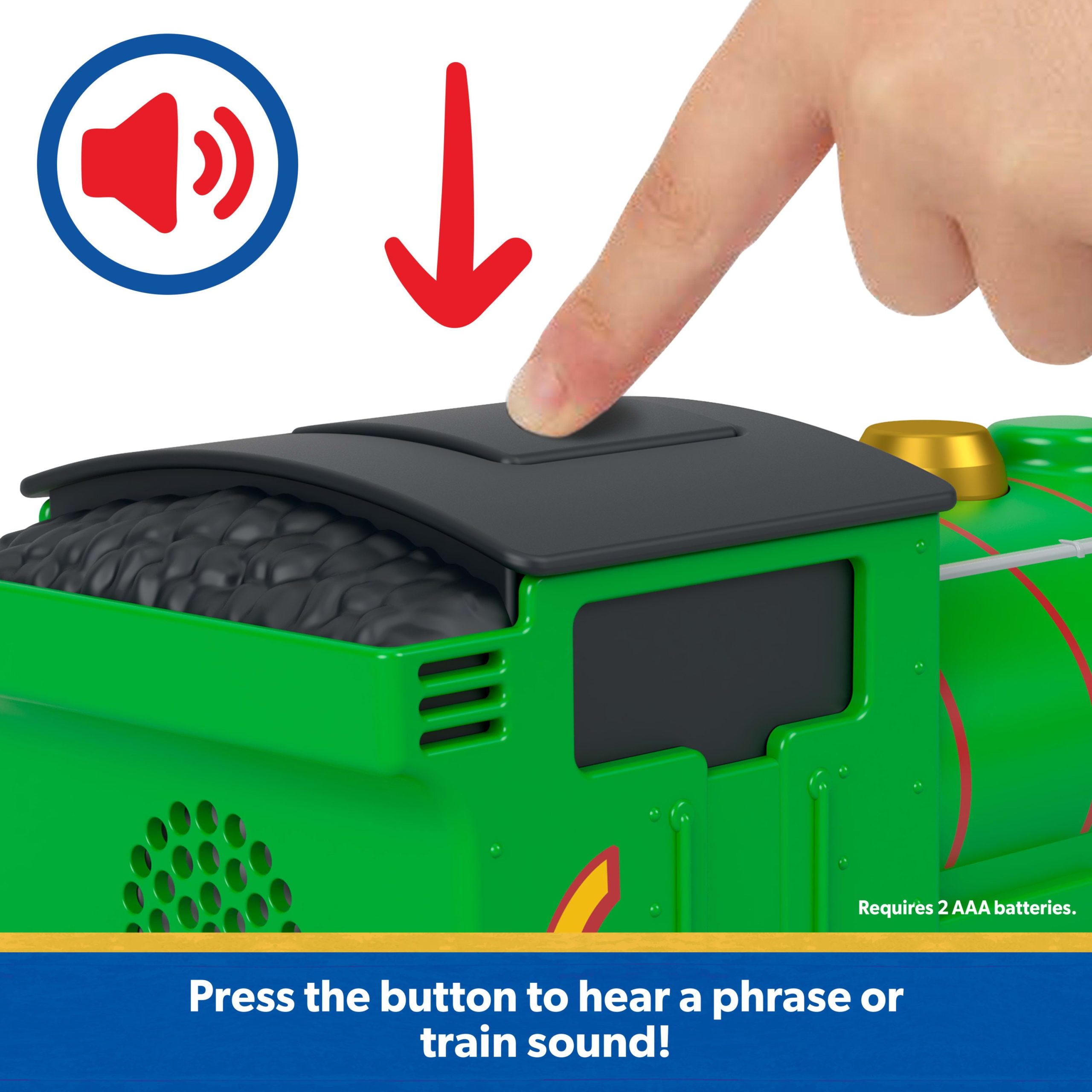 Thomas & Friends By Fisher-Price. Toy Percy Train Engine With Sound Effects. Battery-Powered - Image 3