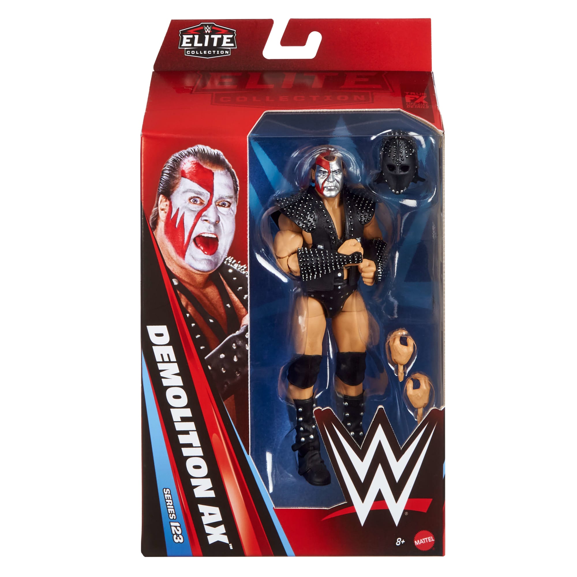 WWE Elite Demolition Ax Action Figure. Series #123 Set. 6-Inch Collectible With Accessories - Image 2