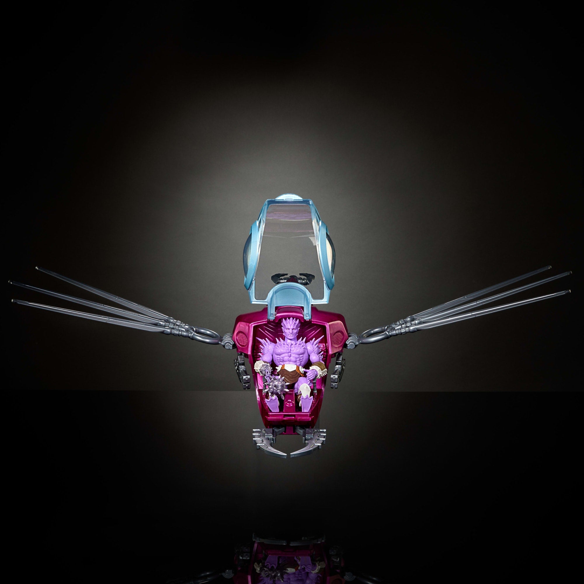 Masters Of The Universe 2026 Movie Accurate Origins Fright Fighter Vehicle. 5.5 inch Skeletor Whip - Image 3