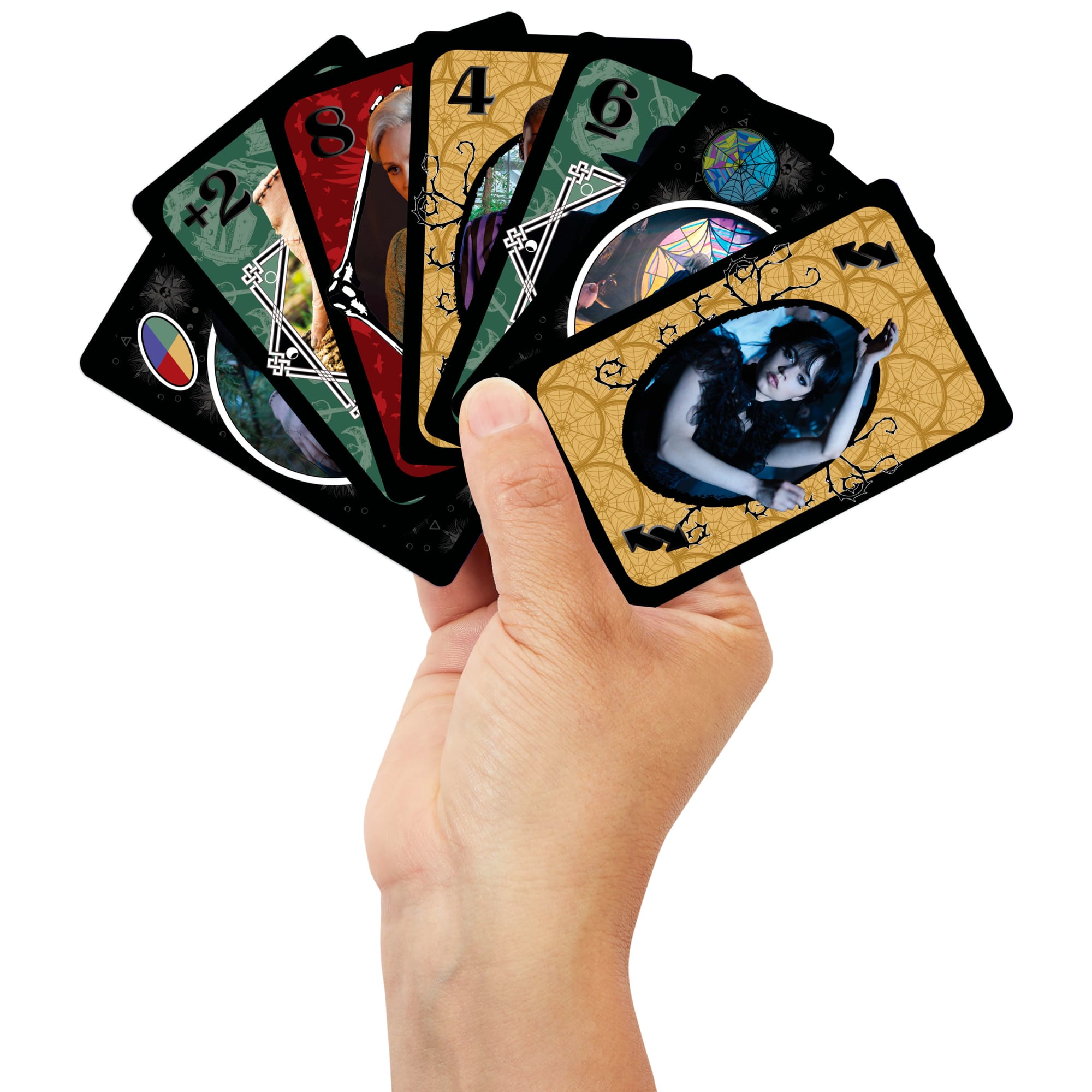 UNO Wednesday Card Game For Kid. Adult & Family Nights. Toy Collectible Inspired By The Series - Image 2