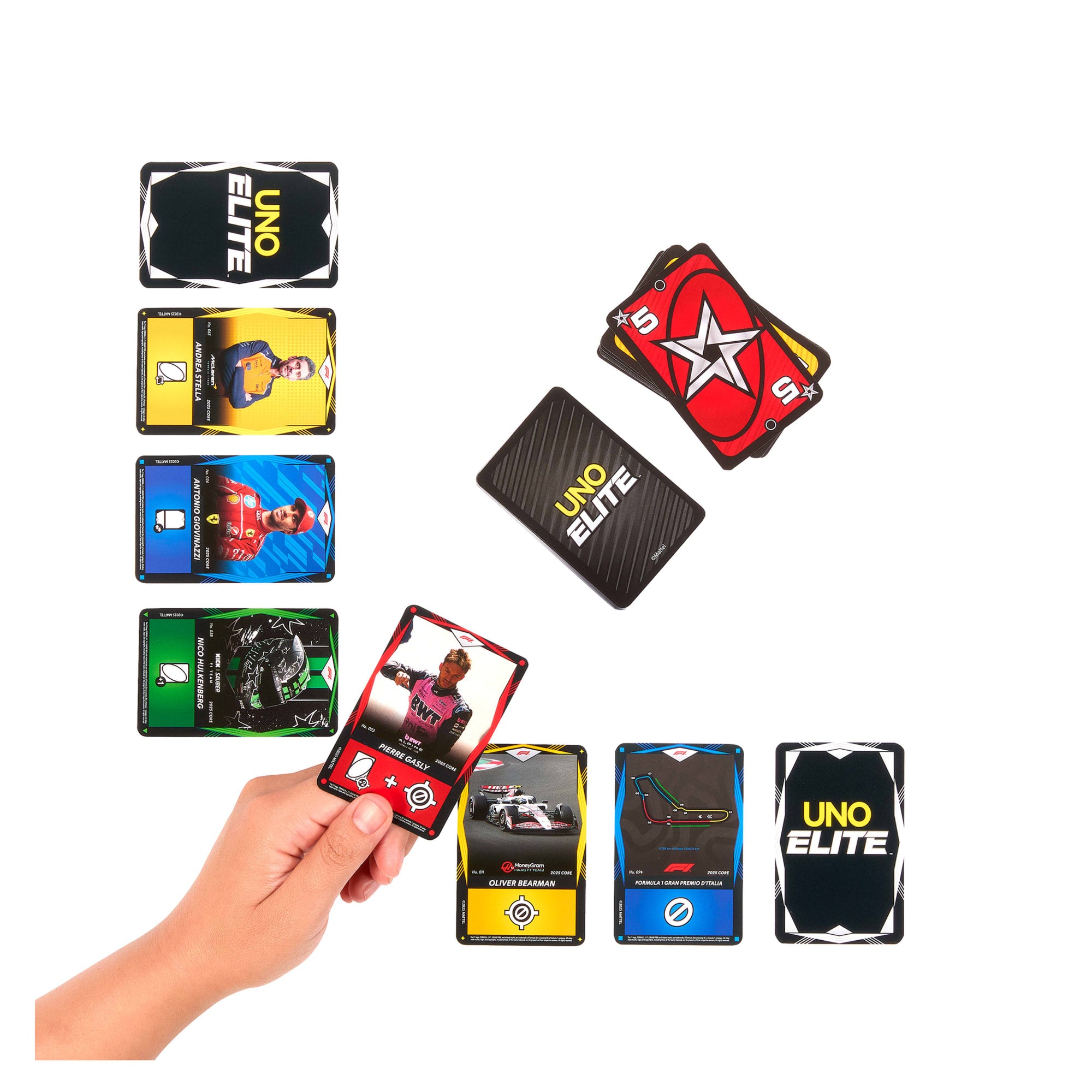 UNO Elite F1 Jogo de Cartas Starter Pack - Image 5