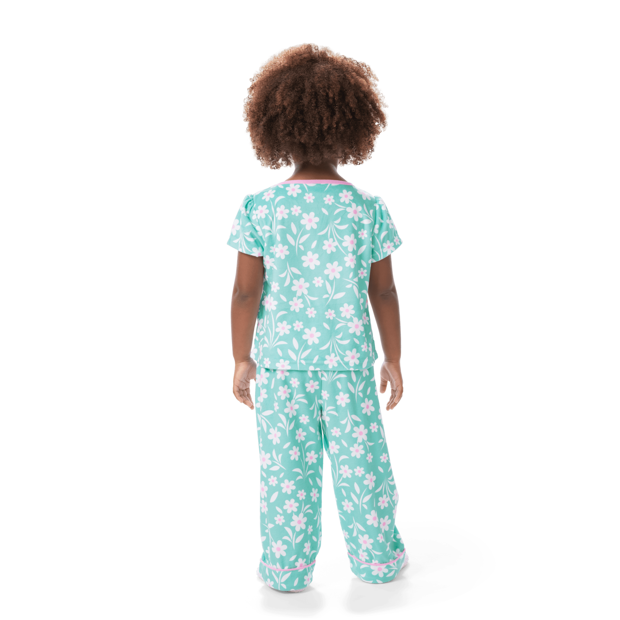 Flower Fun PJs for Little Girls & Bitty Baby® Dolls - Image 8