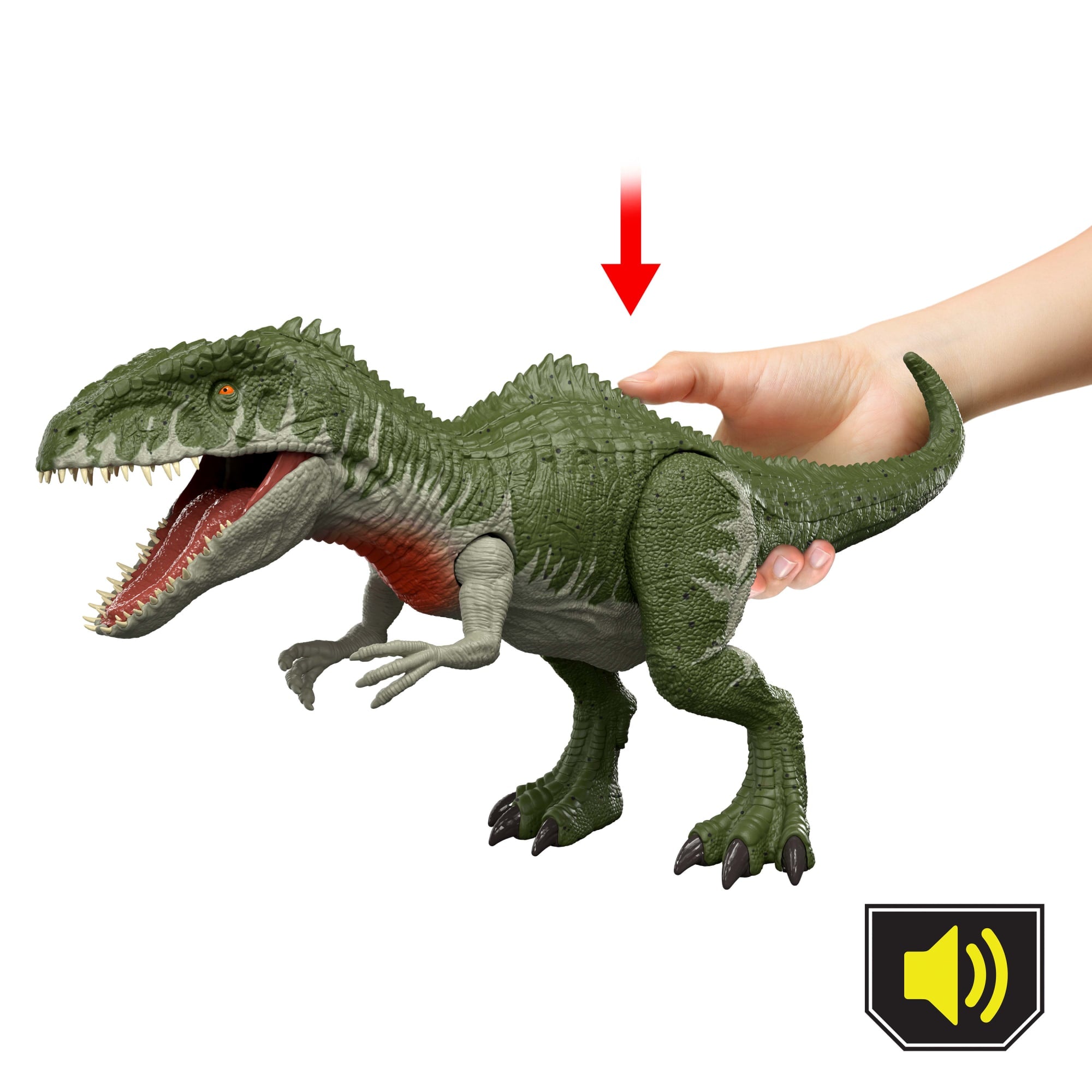 Coffret de 2Figurines de Dinosaures Jurassic World: Giganotosaure et Thérizinosaure - Image 4