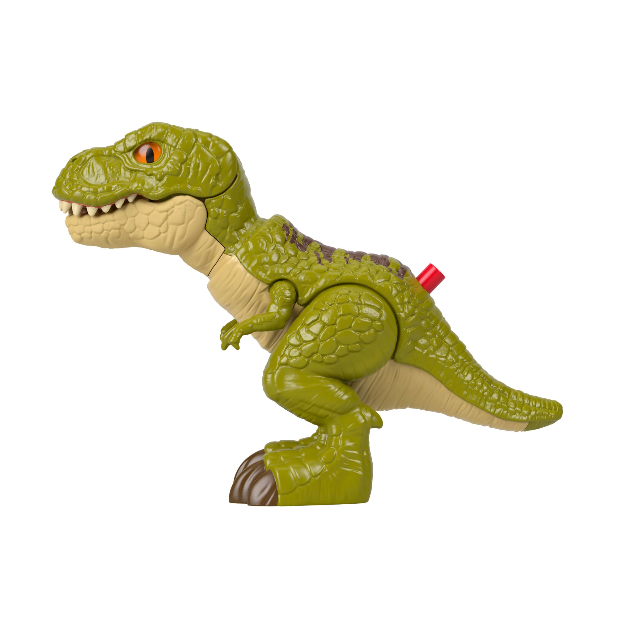 Fisher-Price Imaginext Jurassic World Rebirth Tyrannosaurus Rex Dinosaur Action Figure With Motion - Image 3