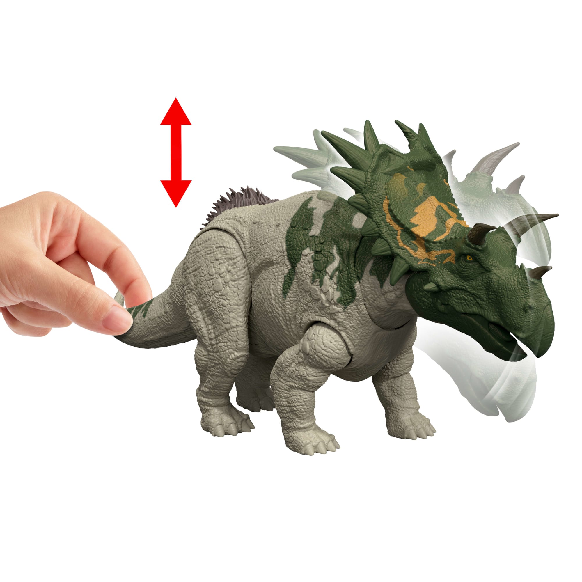 Jurassic World Dinossauro de Brinquedo Rebirth Rugido Selvagem Spiclypeus - Image 3