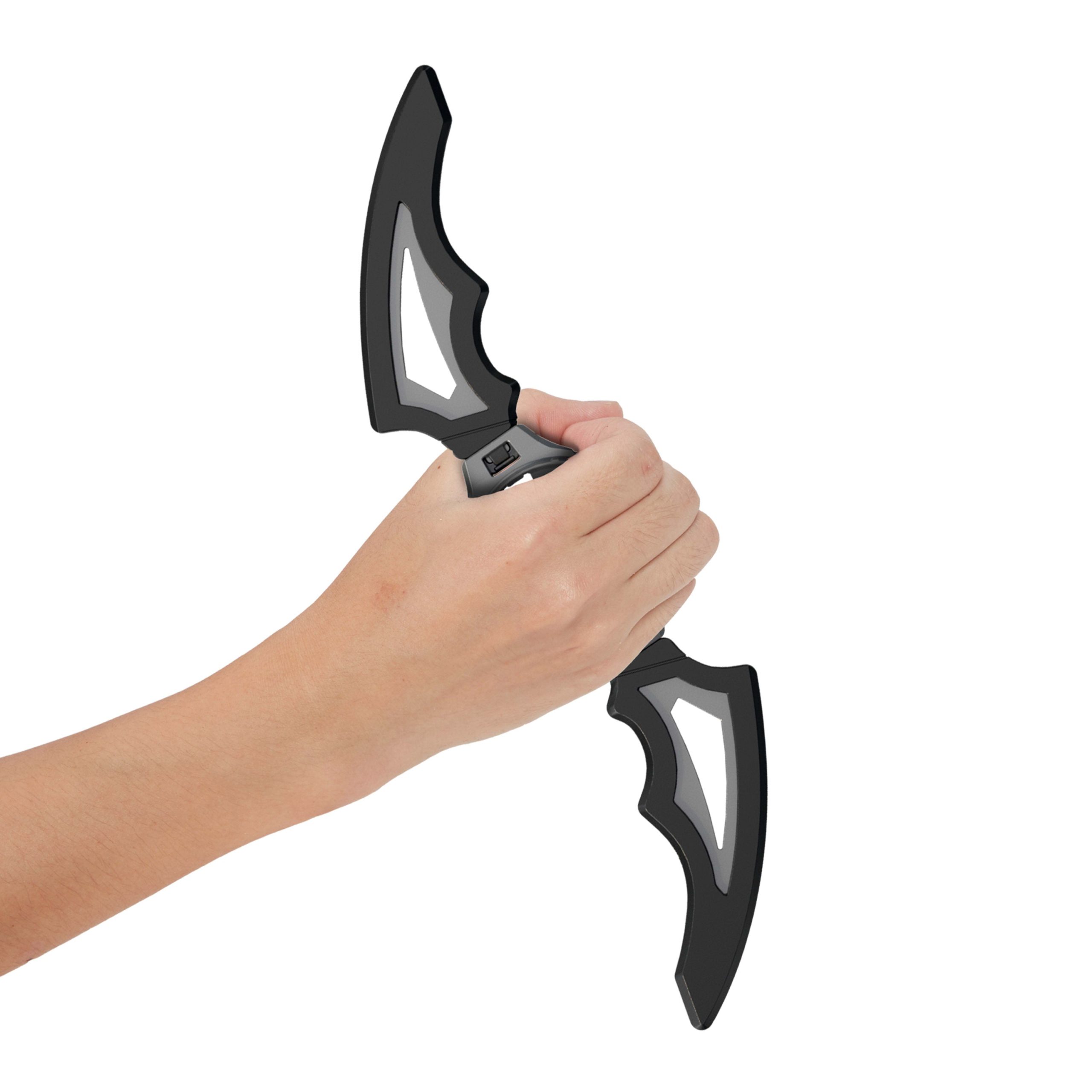 DC Premier Batlink Batarang Role Play Toy. Iconic Batman Boomerang Weapon 8 Inches Wide - Image 2
