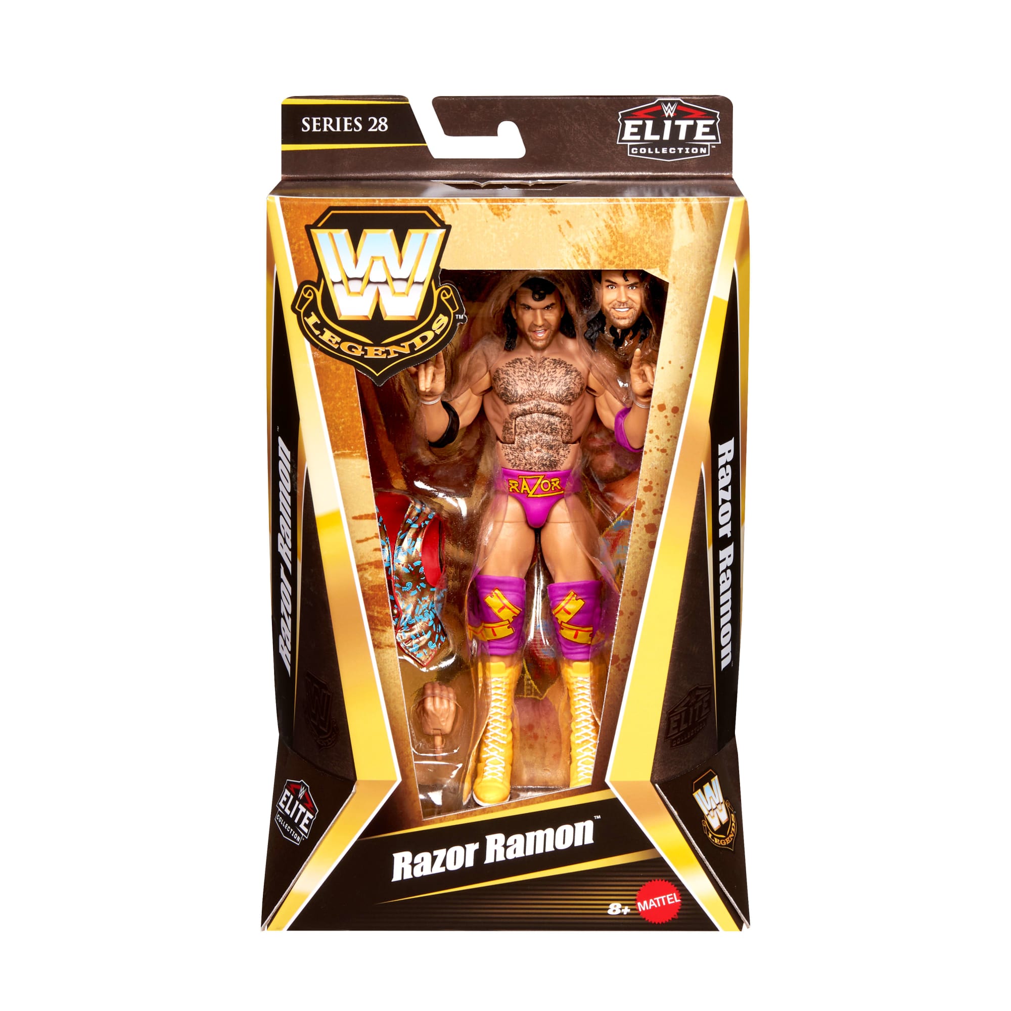 WWE Legends Elite Collection Razor Ramon Action Figure - Image 6