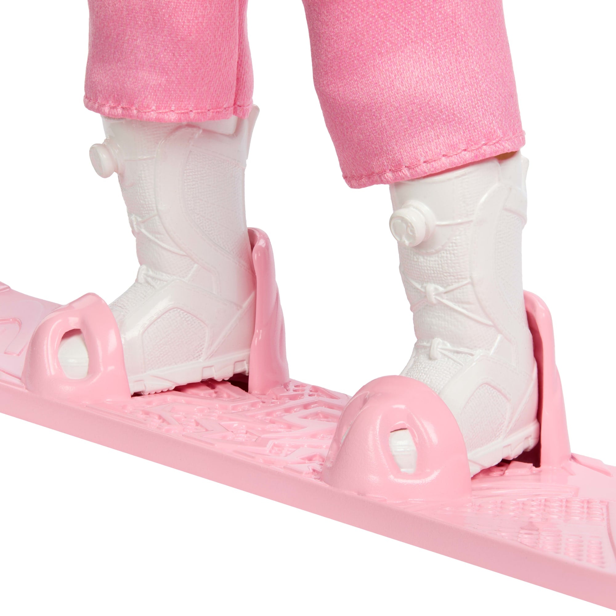 Barbie Careers Snowboarder Doll in Pink Jacket With 10+ Accessories Including Color-Change Snowboard - Image 4