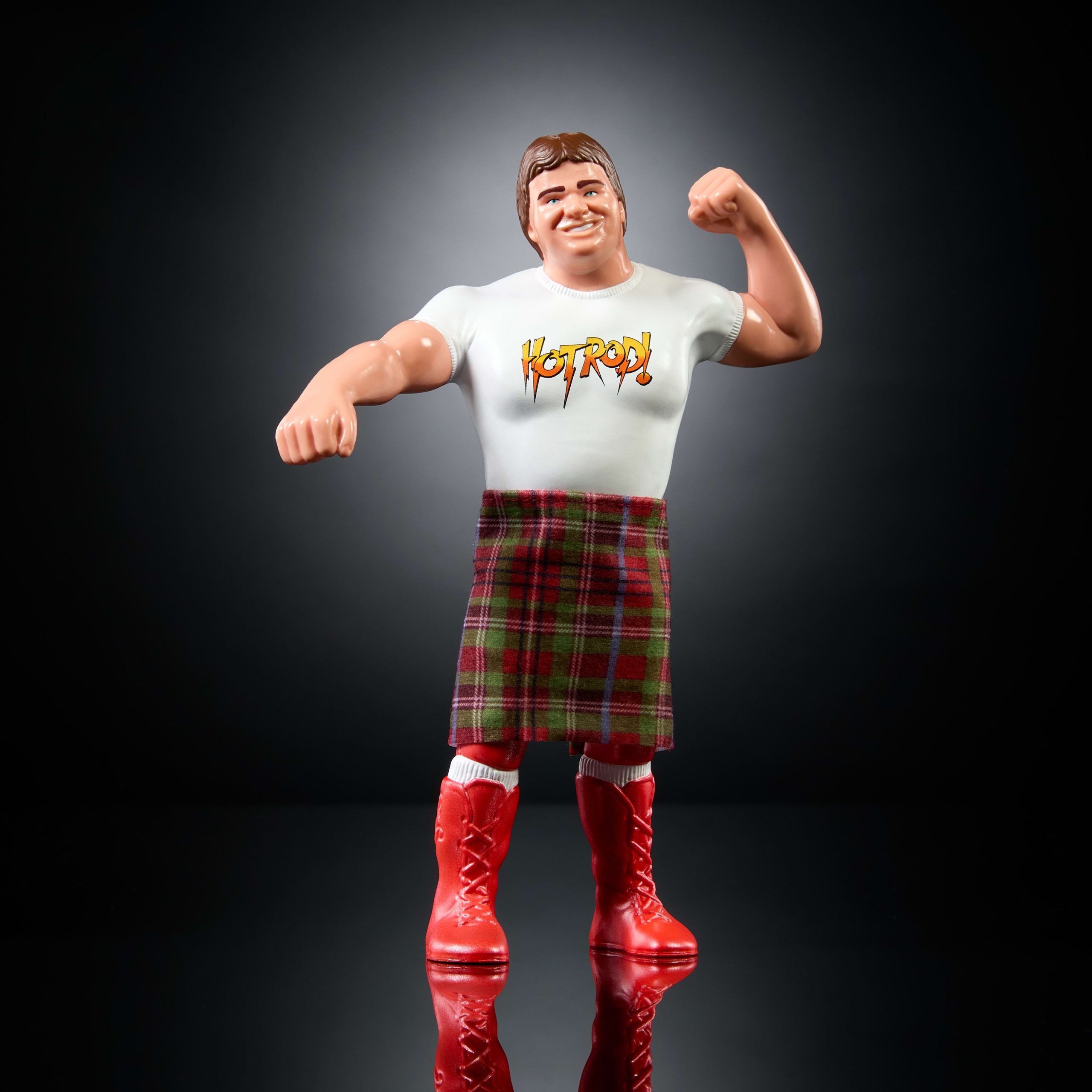 LJN WWE Superstars Rowdy Roddy Piper Action Figure - Image 4