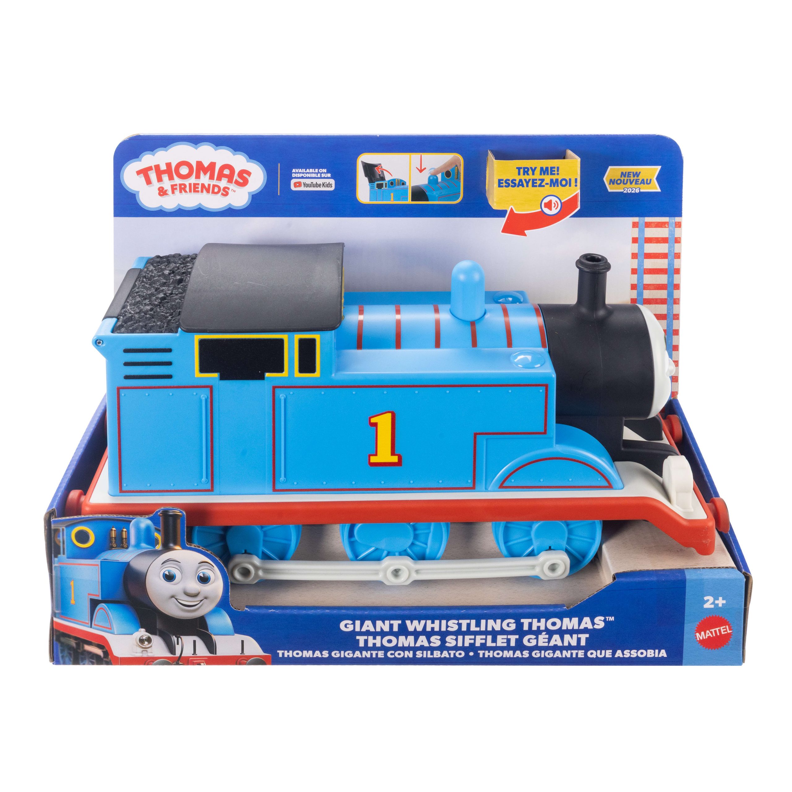 Thomas e Seus Amigos Trem de Brinquedo Trem Interativo Grande Thomas - Image 6