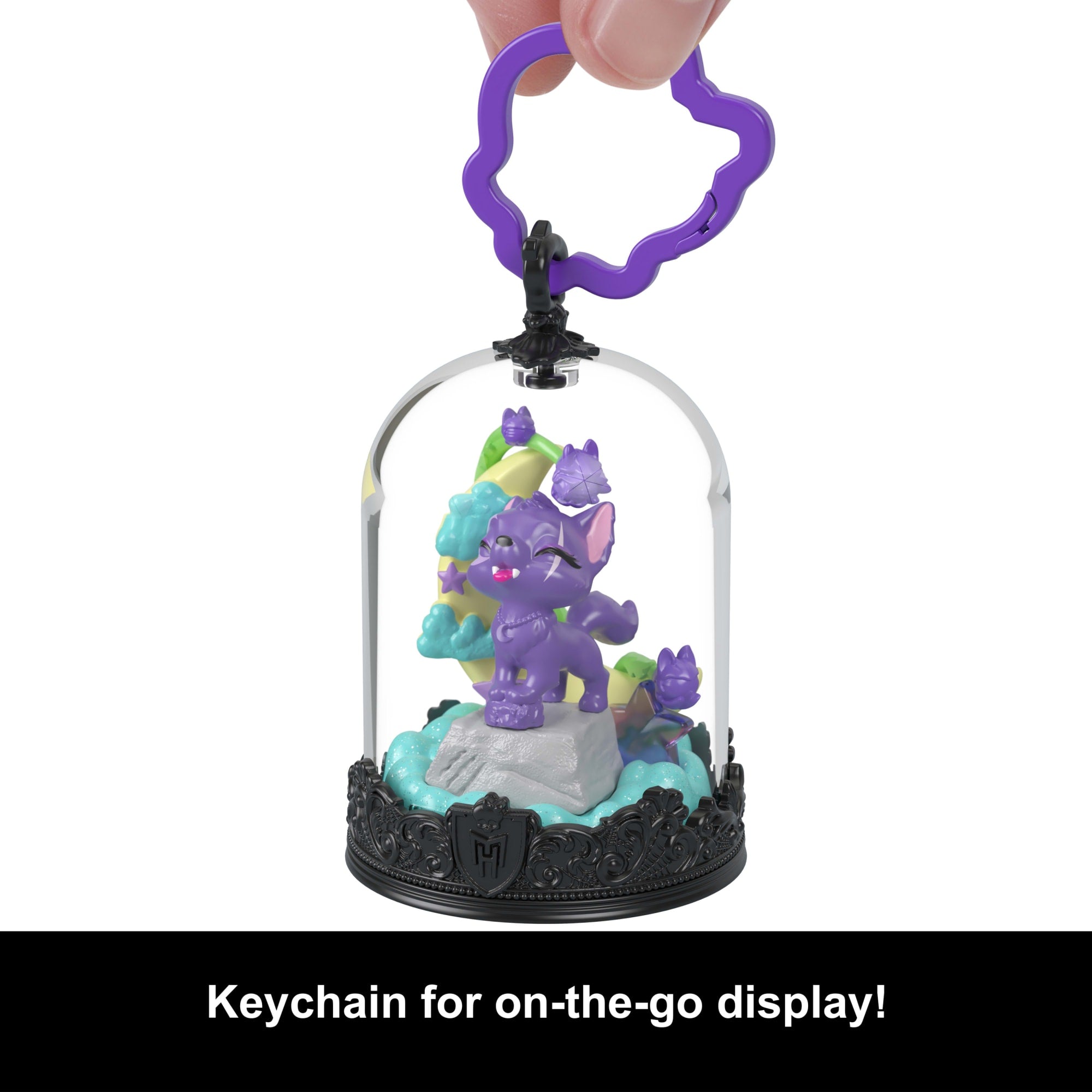 Monster High Pet Keychains. Animal Figures With Accessories And Buildable Terrarium - Image 5