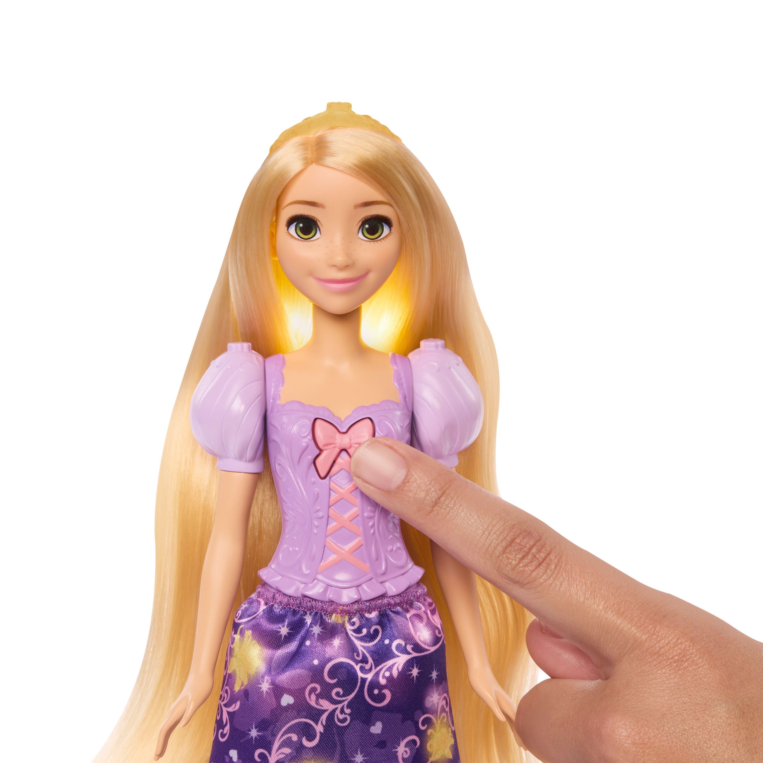 Princesse Disney Poupée Raiponce Cheveux Magiques - Image 3